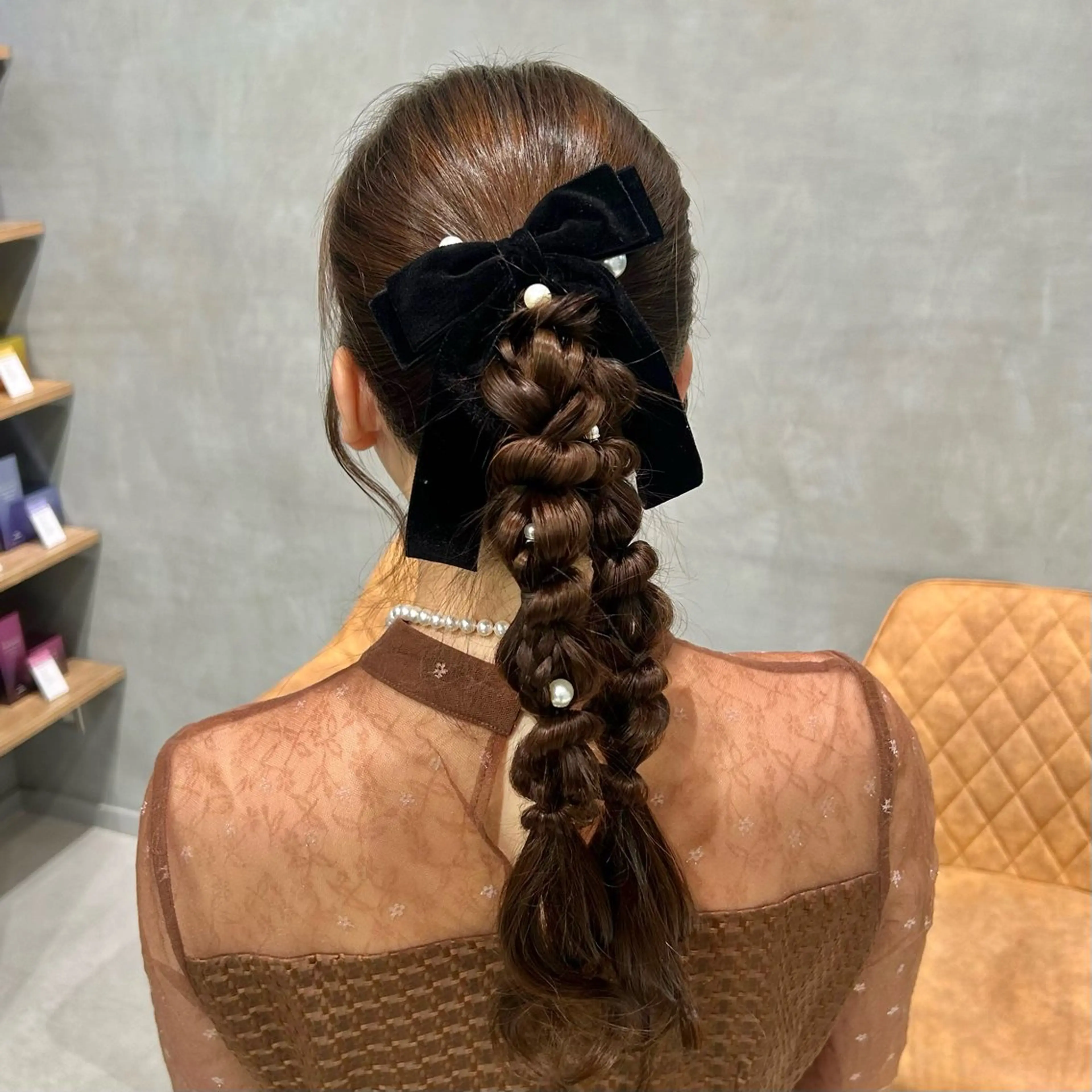 ヘアアレンジ 透明感カラー🫧 ✴︎meiのヘアスタイル