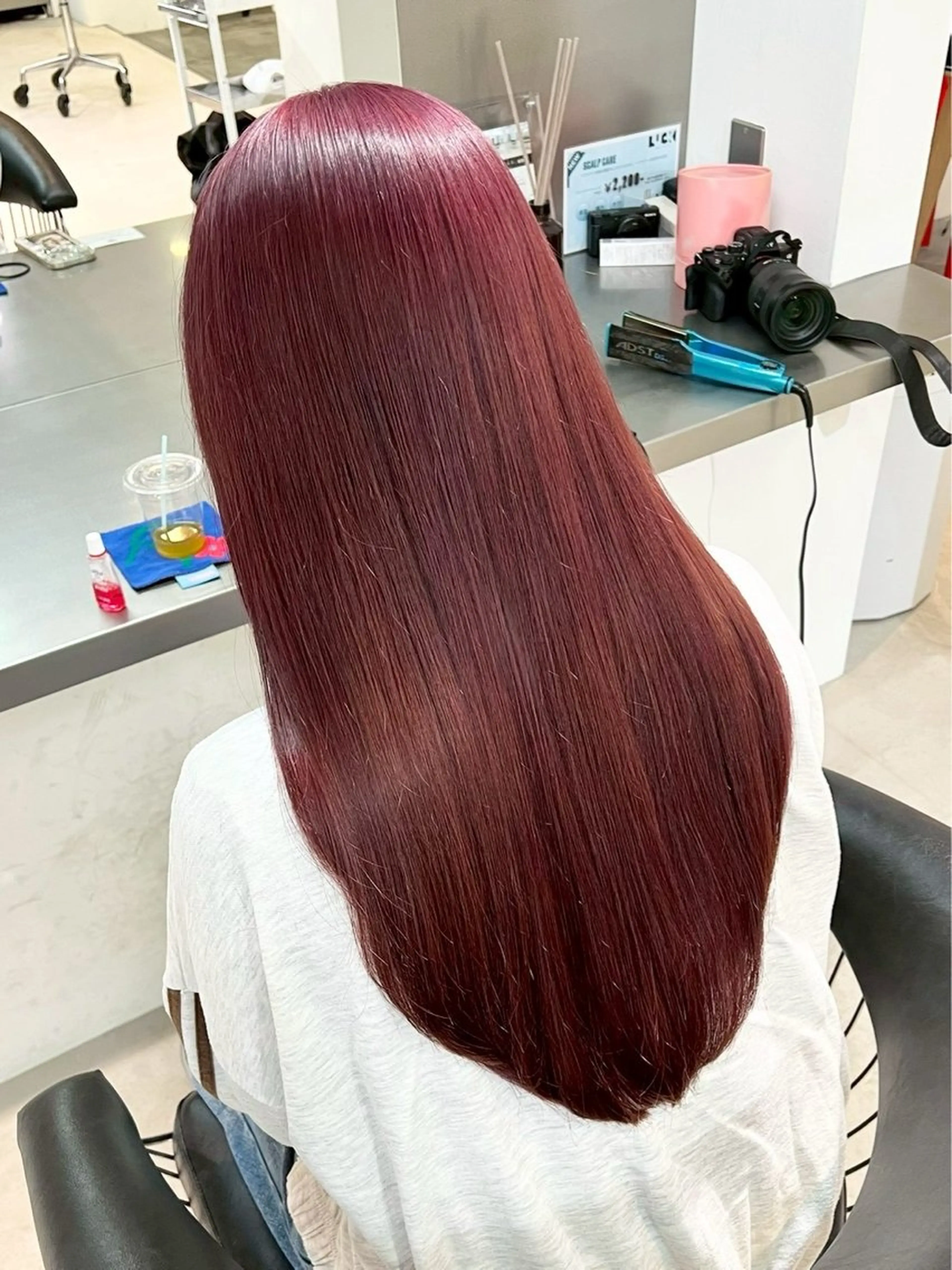 ロング ヘアカラー nanami lucktokyoのヘアスタイル