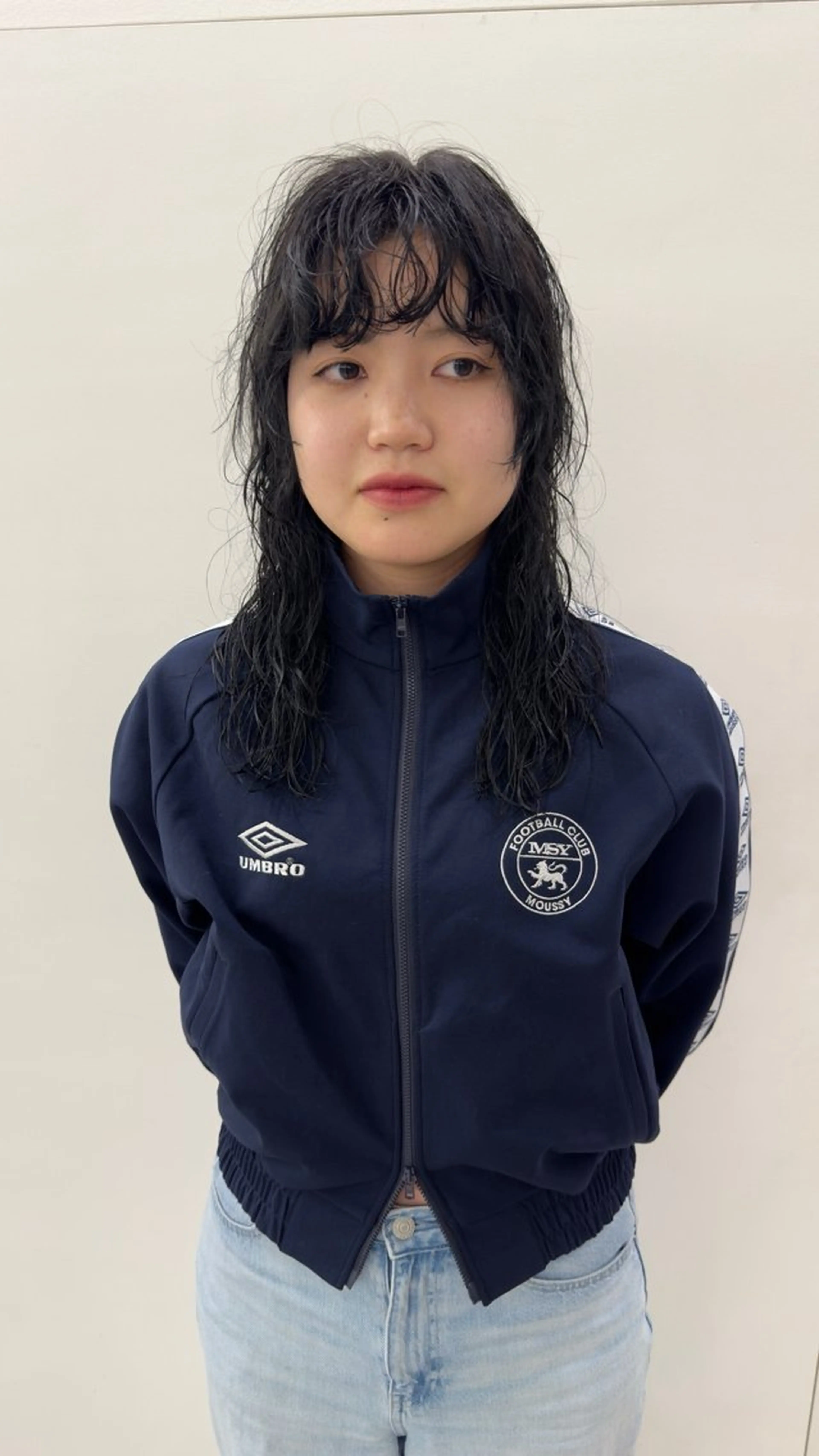 ミディアム riko*.+ﾟ 韓国風パーマのヘアスタイル