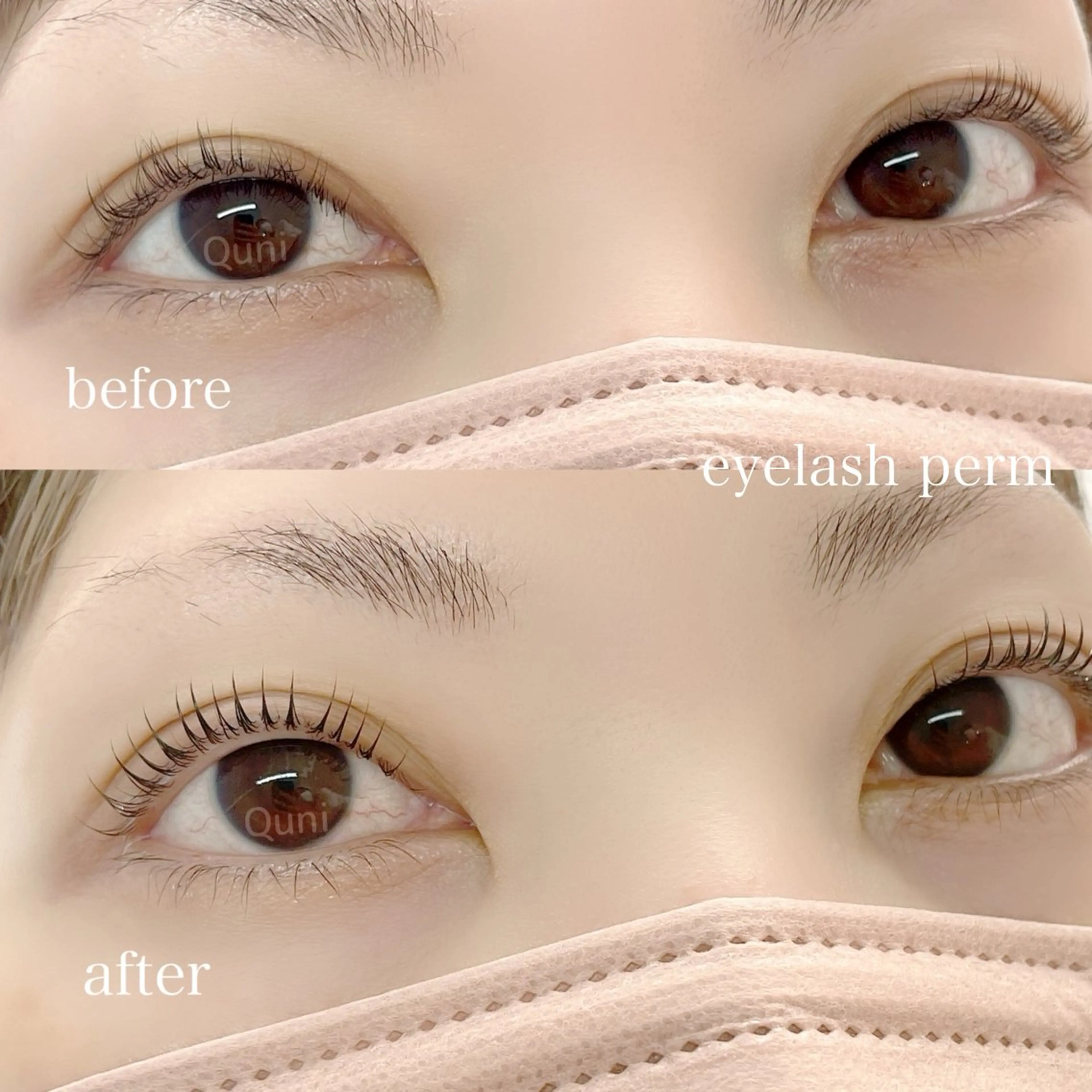 マツエク・マツパ Quni ☁️のマツエク・マツパデザイン