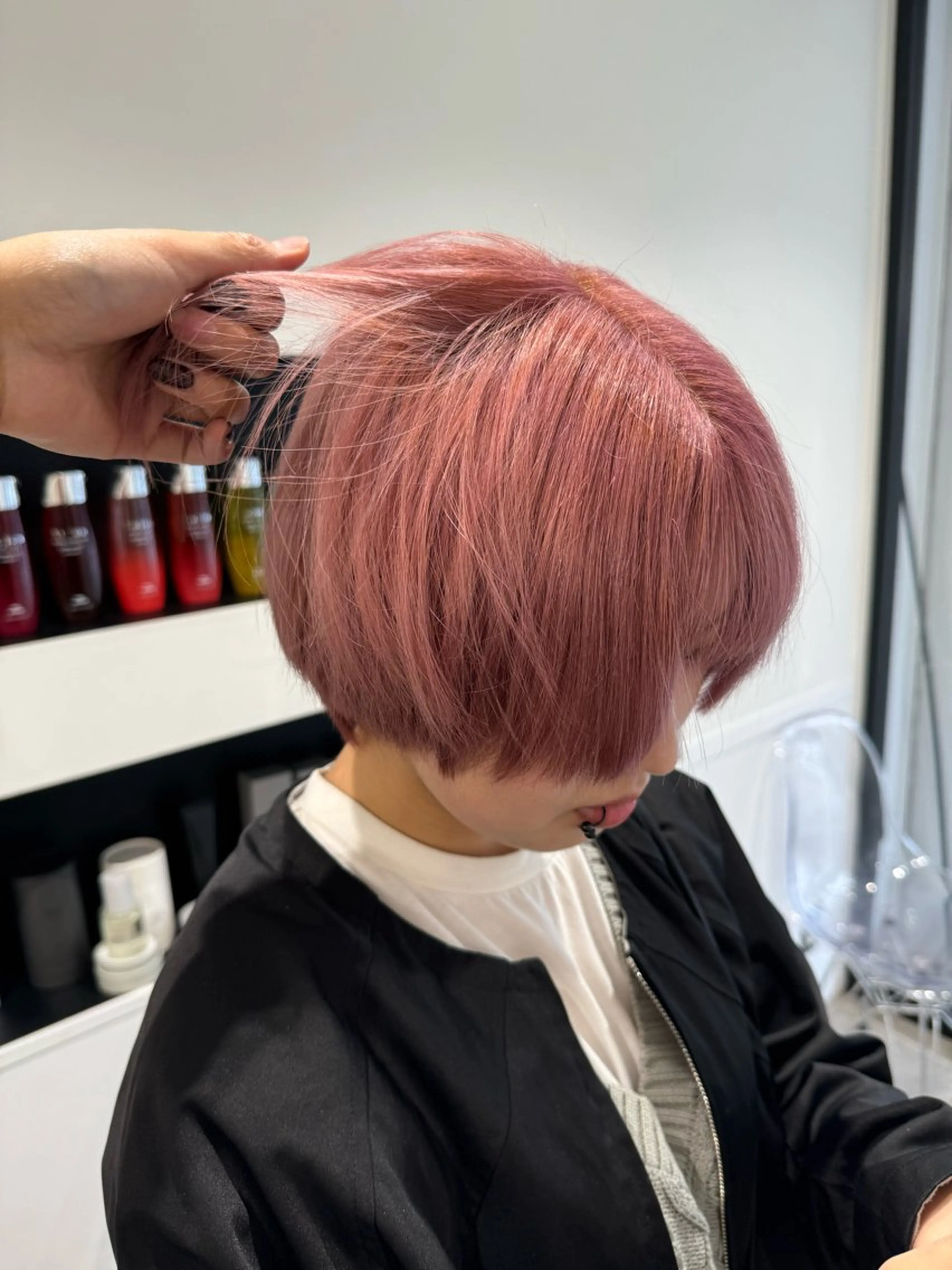 カラー ルイ☆【ボブ/メンズ /酸性ストレート】のヘアスタイル