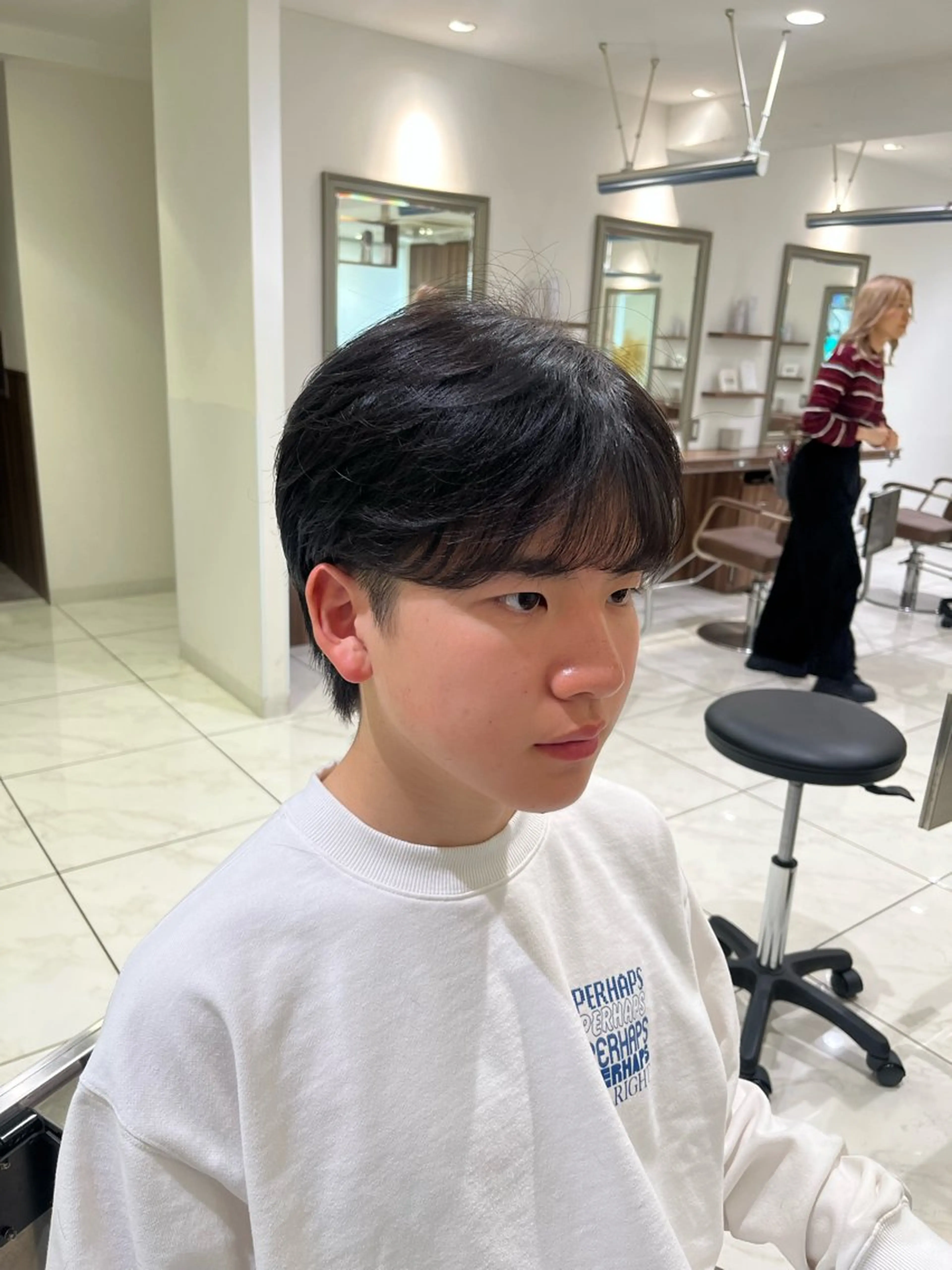 ショート パーマ メンズ 桜新町メンズ特化| ユウダイのヘアスタイル