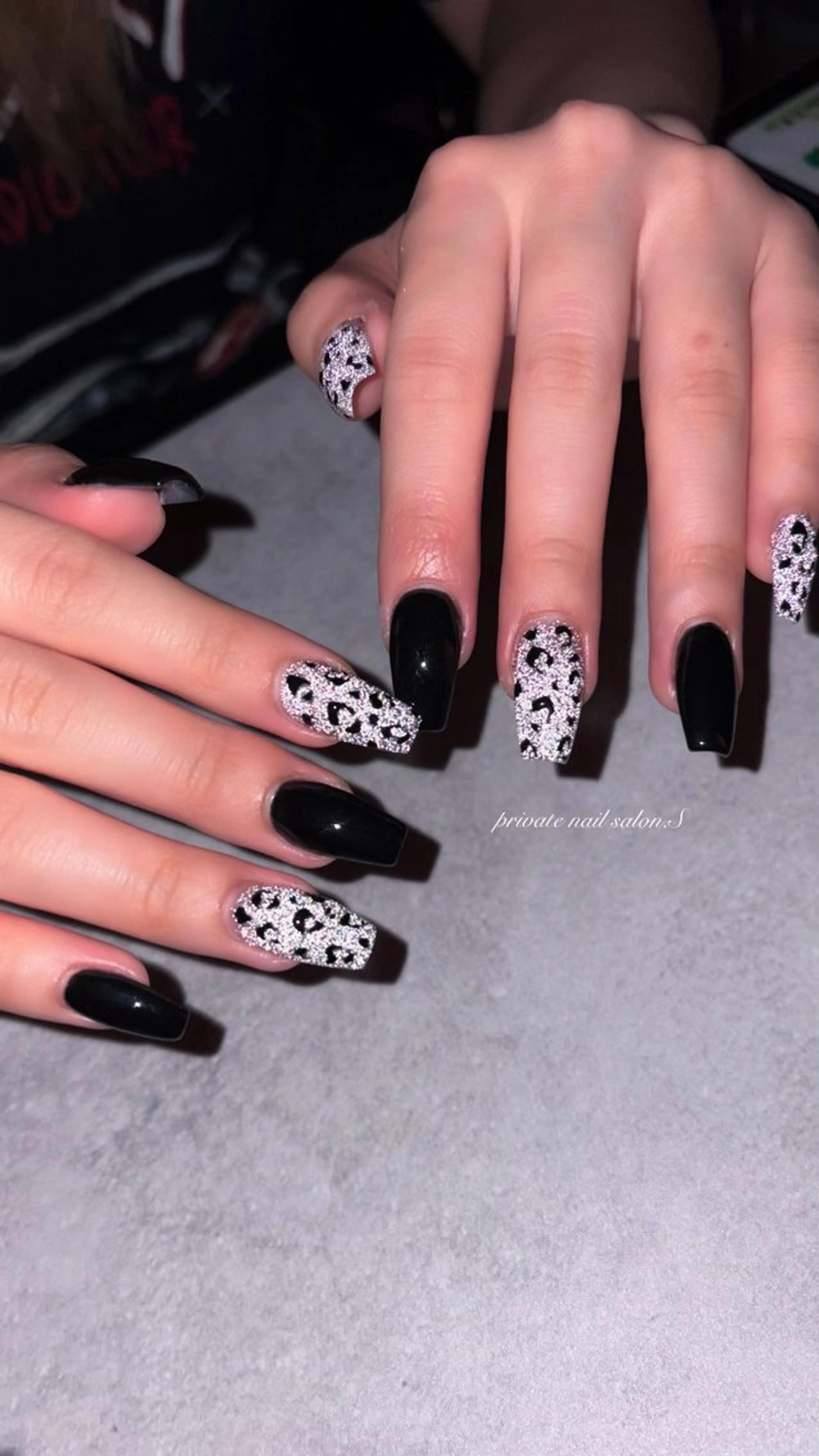 ネイル アニマル柄 ジェルネイル スカルプネイル ハンドネイル 関山 志乃のネイルデザイン