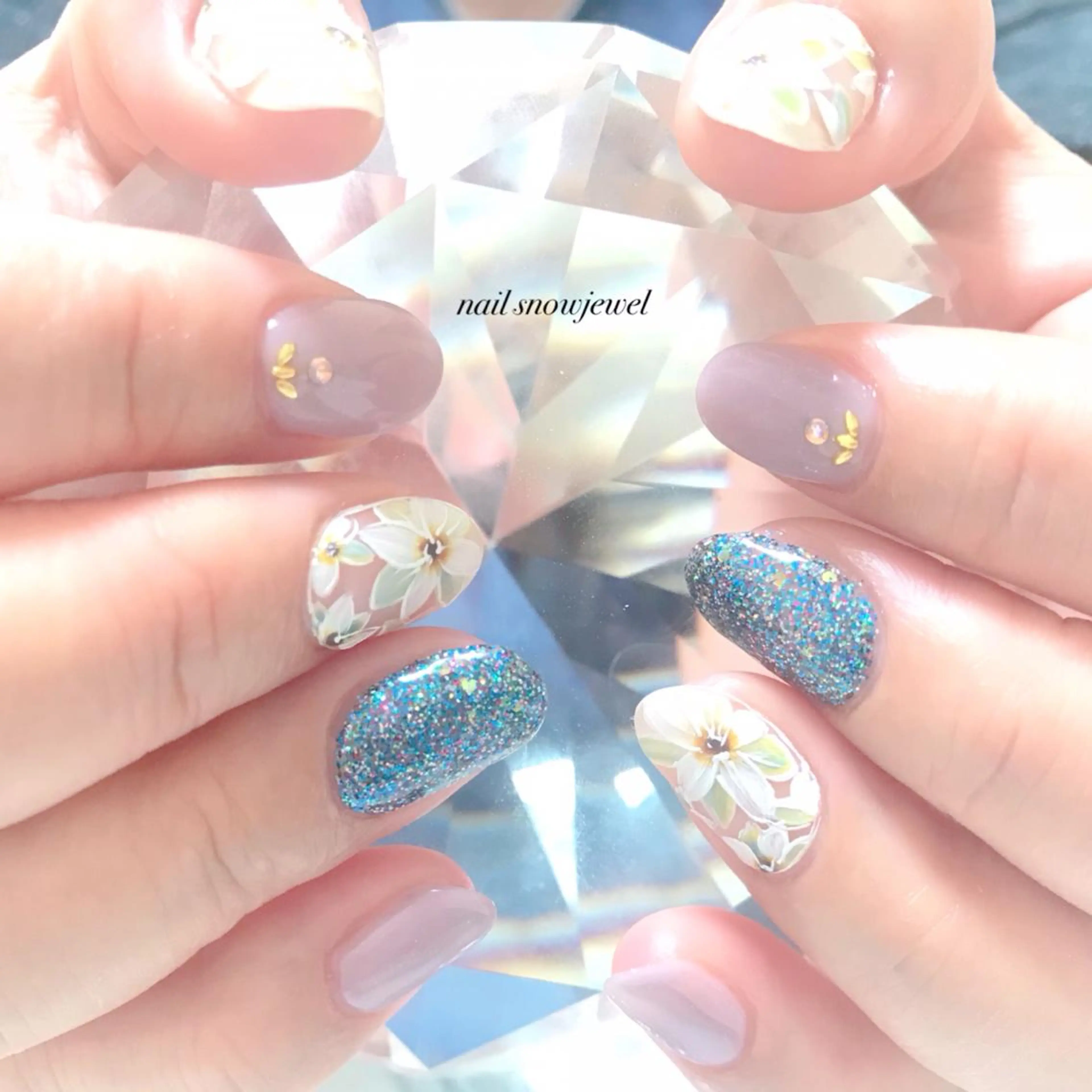 ネイル nail snowjewelのネイルデザイン