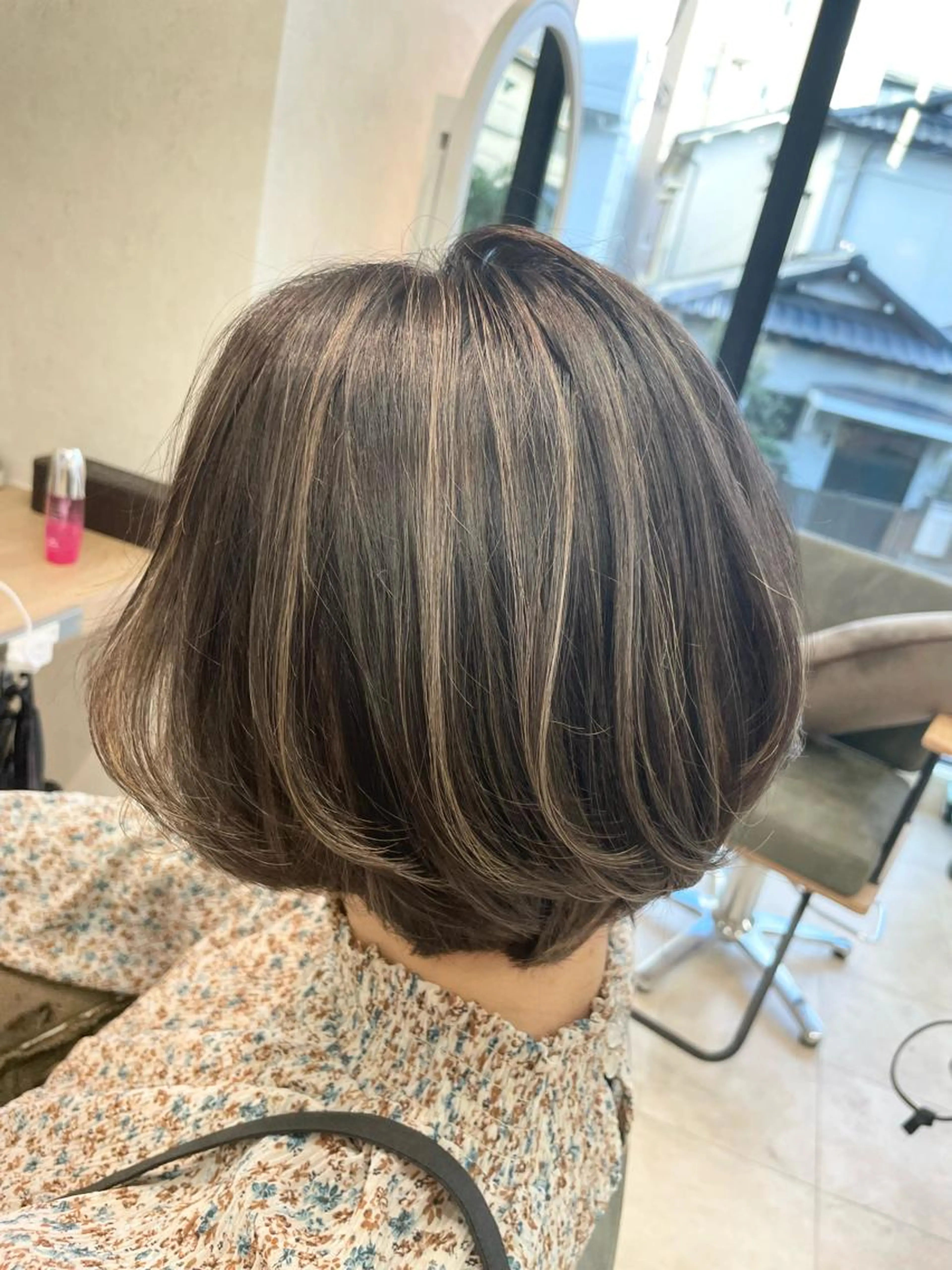 ✨上品な筋感で大人女性デザイン✨カット+3Dハイライトカラーの写真