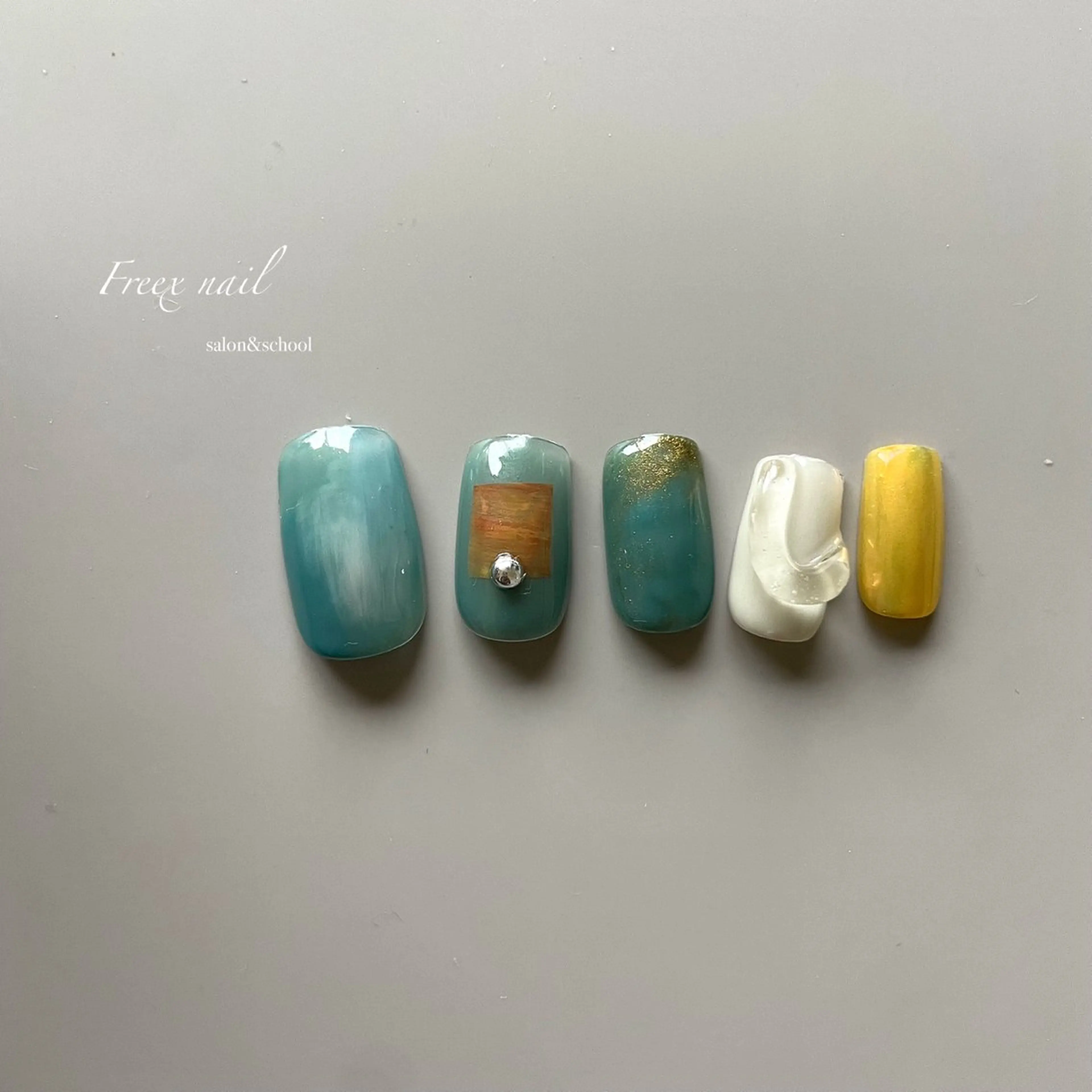 ネイル ハンドネイル ハンドケア freex nail /ニュアンス/個性派のネイルデザイン