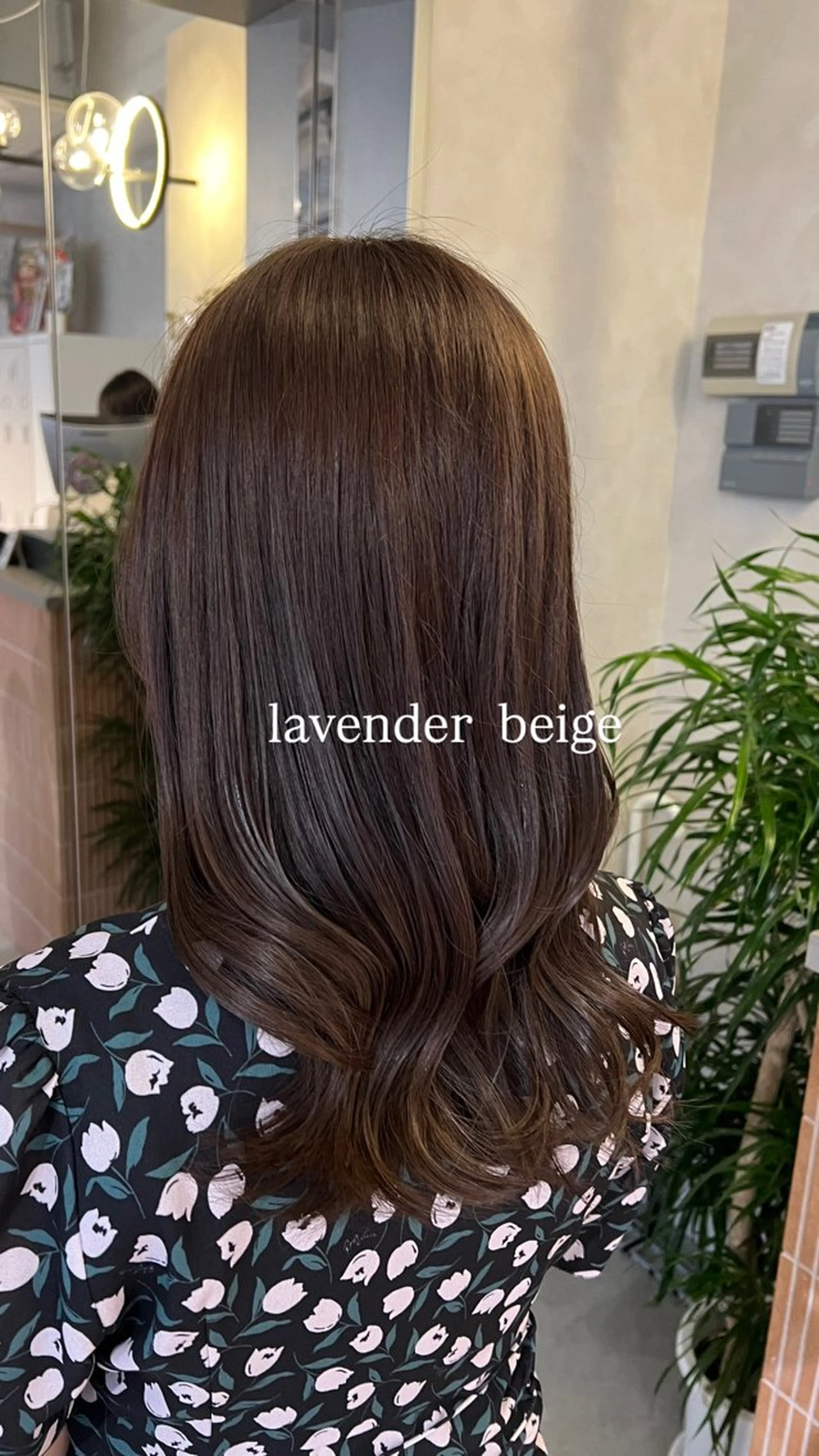 ミディアム カラー オレンジ カット ヘアカラー トリートメント 梅田/ 髪質改善/ 似合わせ/RINKAのヘアスタイル