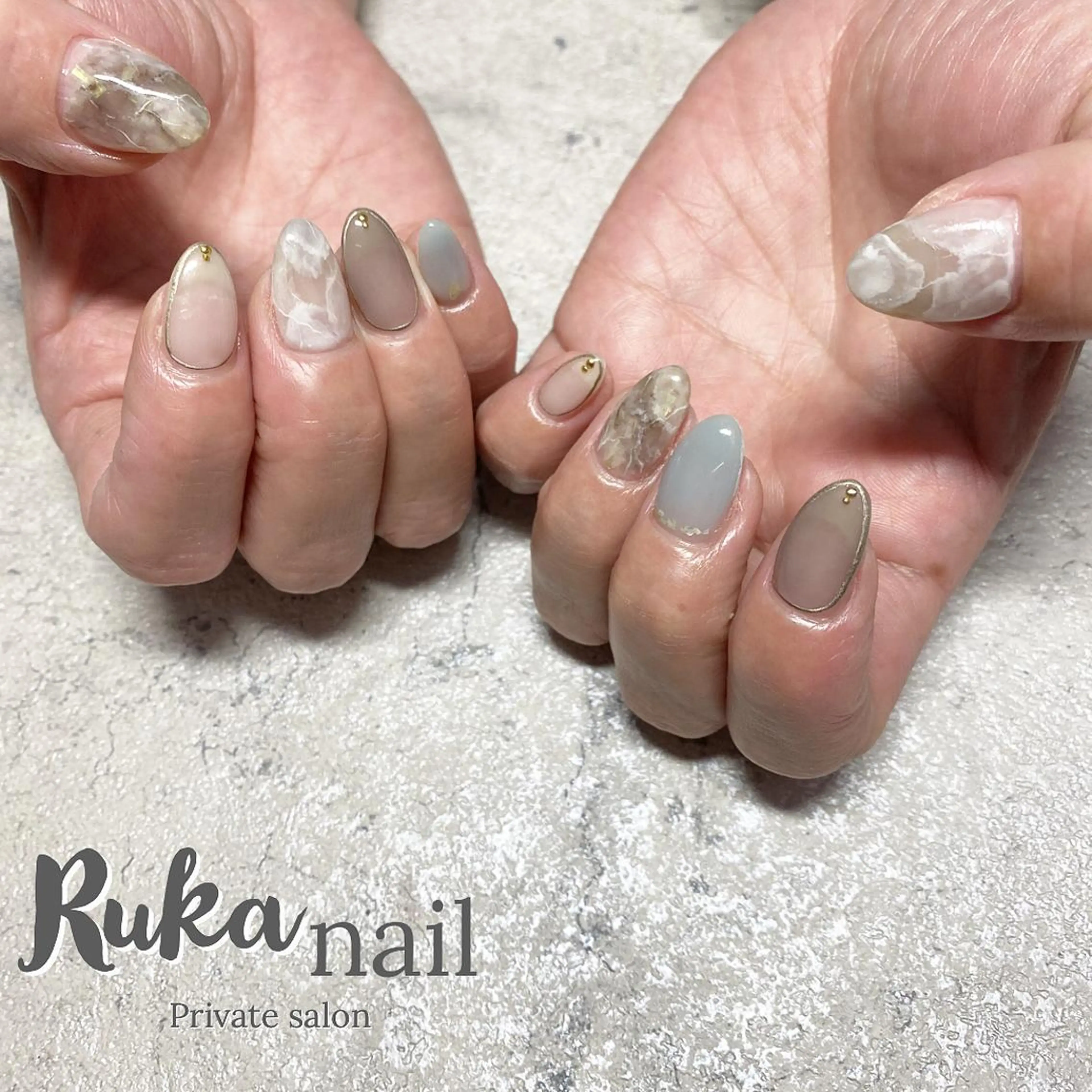 ネイル Ruka nail 【ﾙｶ ﾈｲﾙ】のネイルデザイン