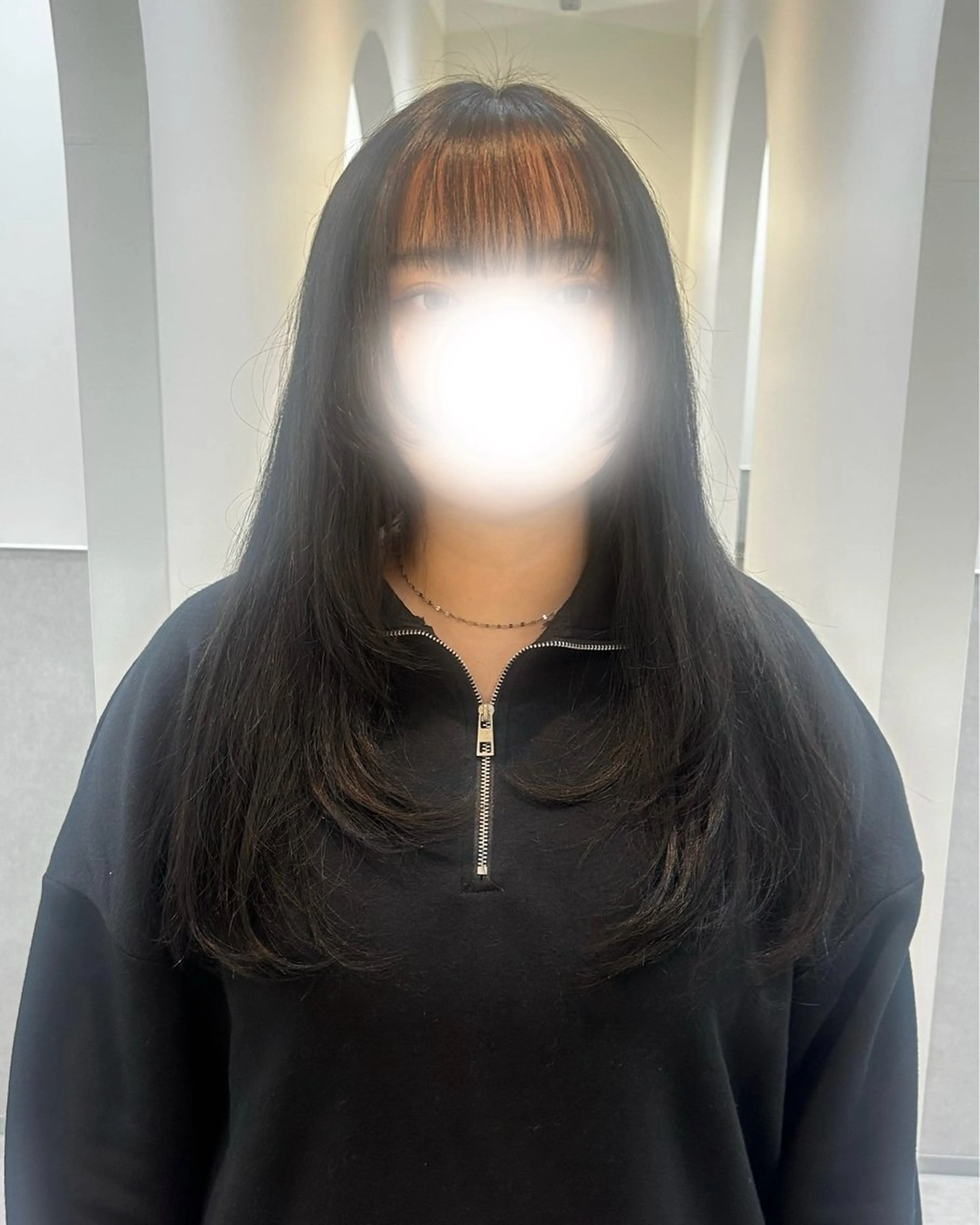 ロング レイヤーカット 似合わせカット カット トリートメント Nanaha /レイヤーカットのヘアスタイル