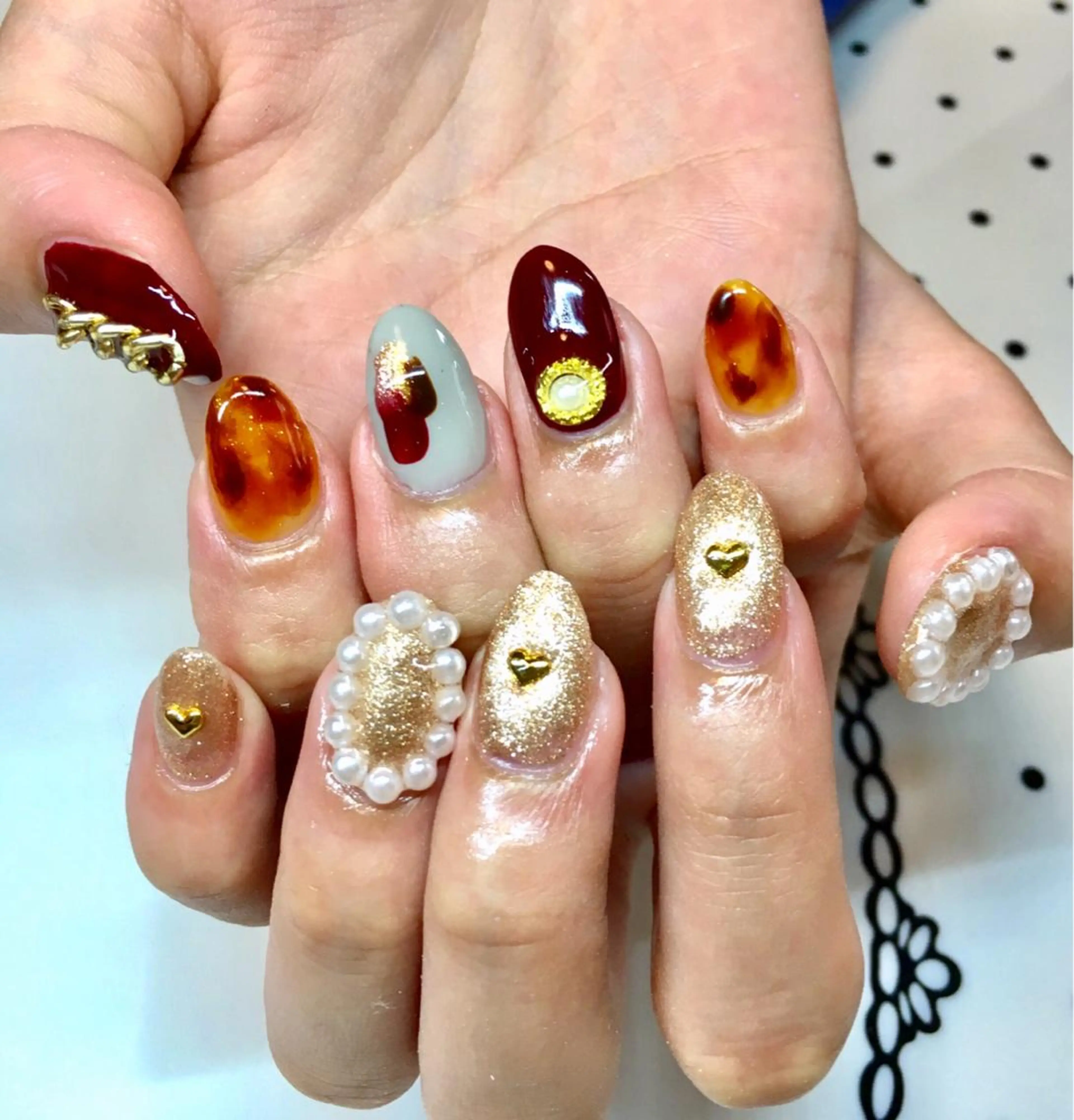 ネイル nailist cocoのネイルデザイン