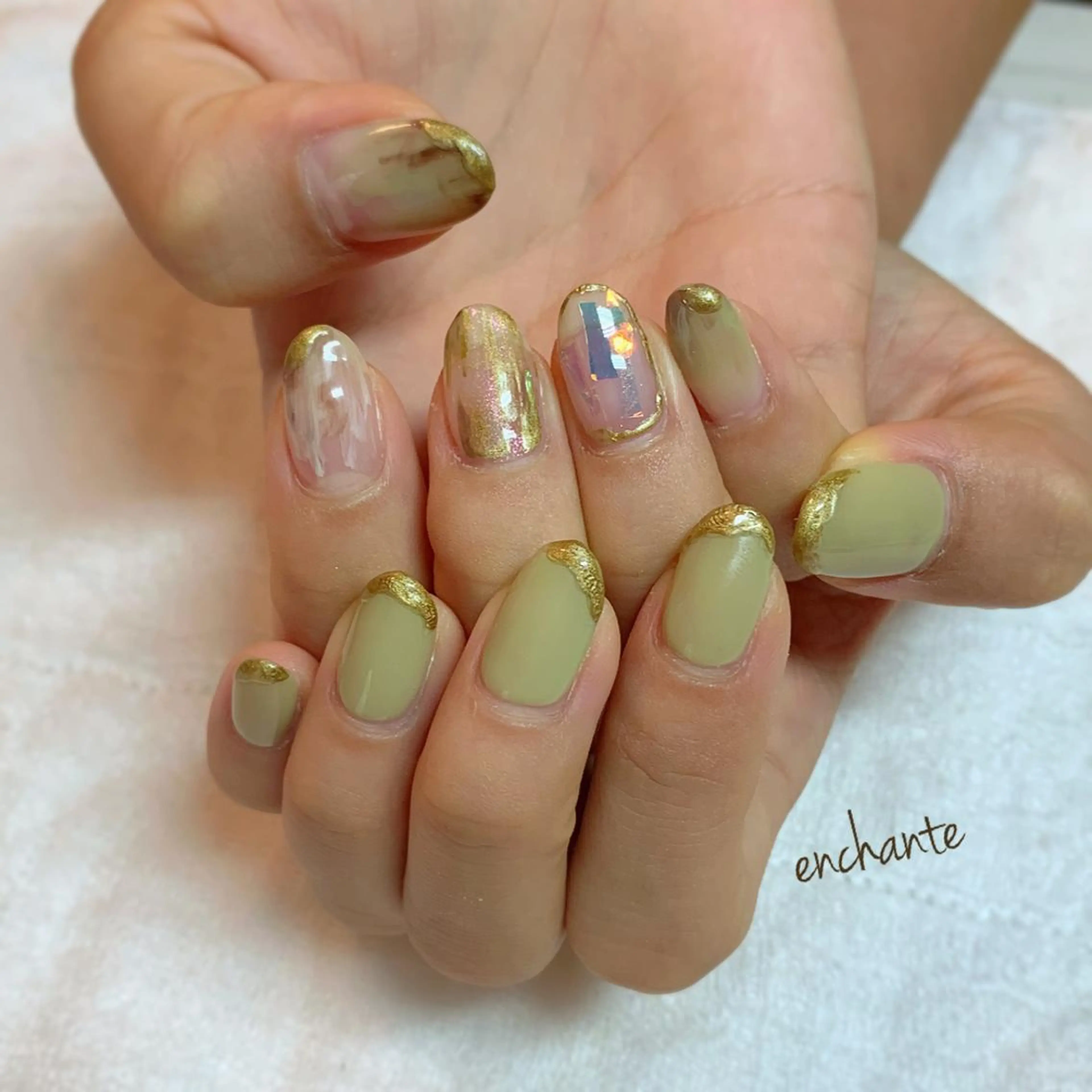 ネイル アンシャンテ所属・enchante 自由が丘のマツエク・マツパデザイン