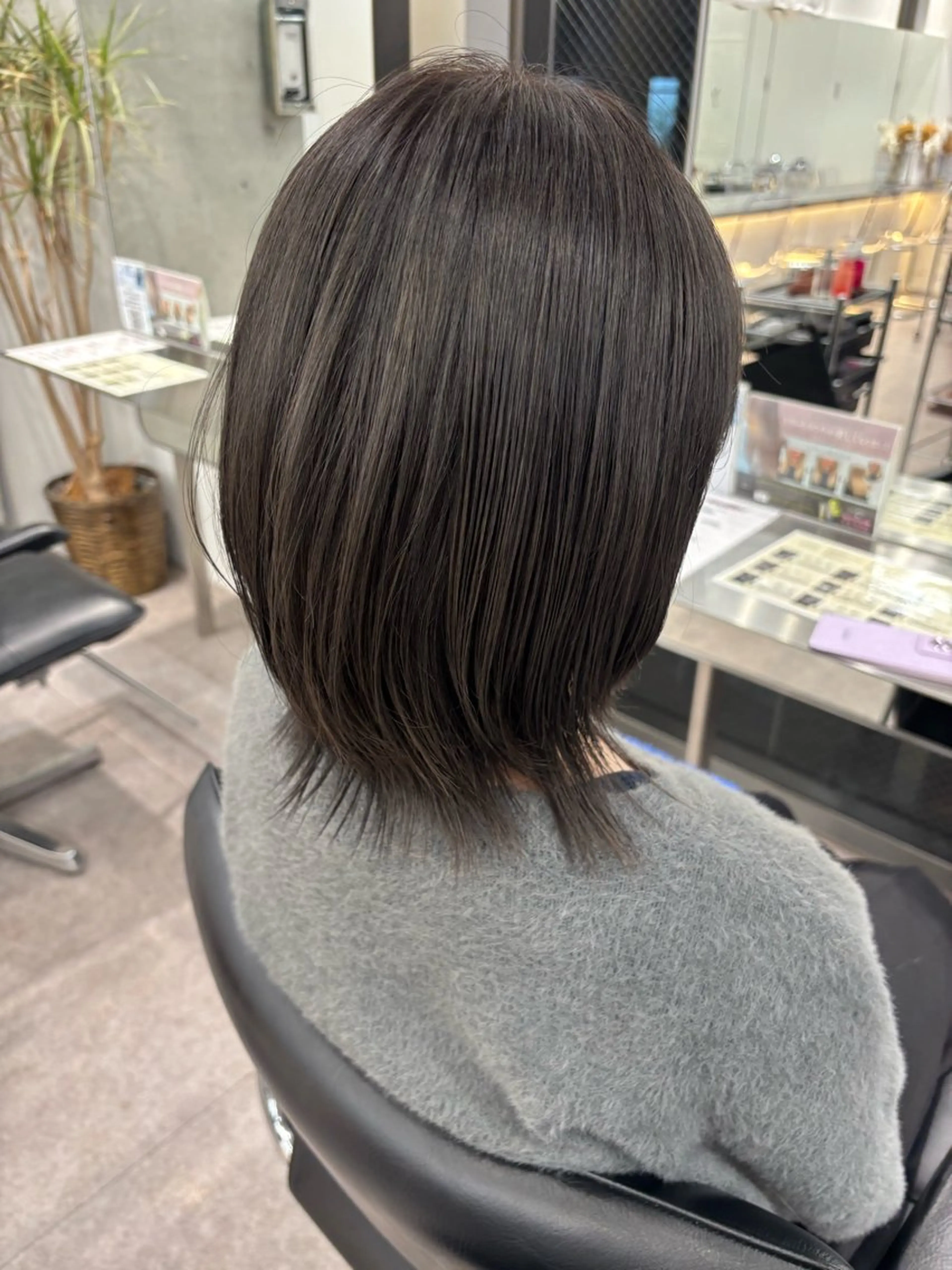 【ショート、ボブ限定】 ワンカラー（トーンダウン）の写真