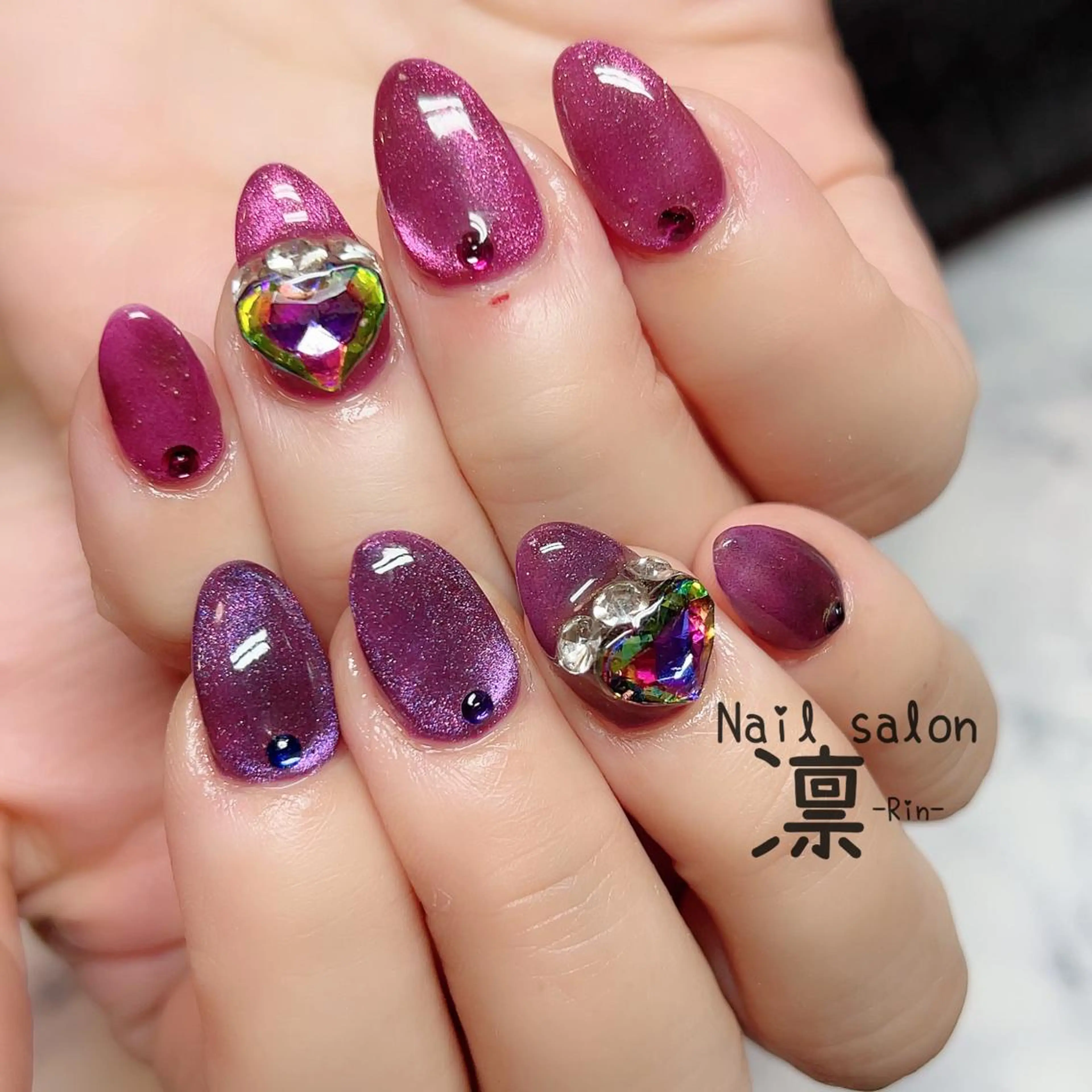 ネイル ジェルネイル private salon凛のネイルデザイン