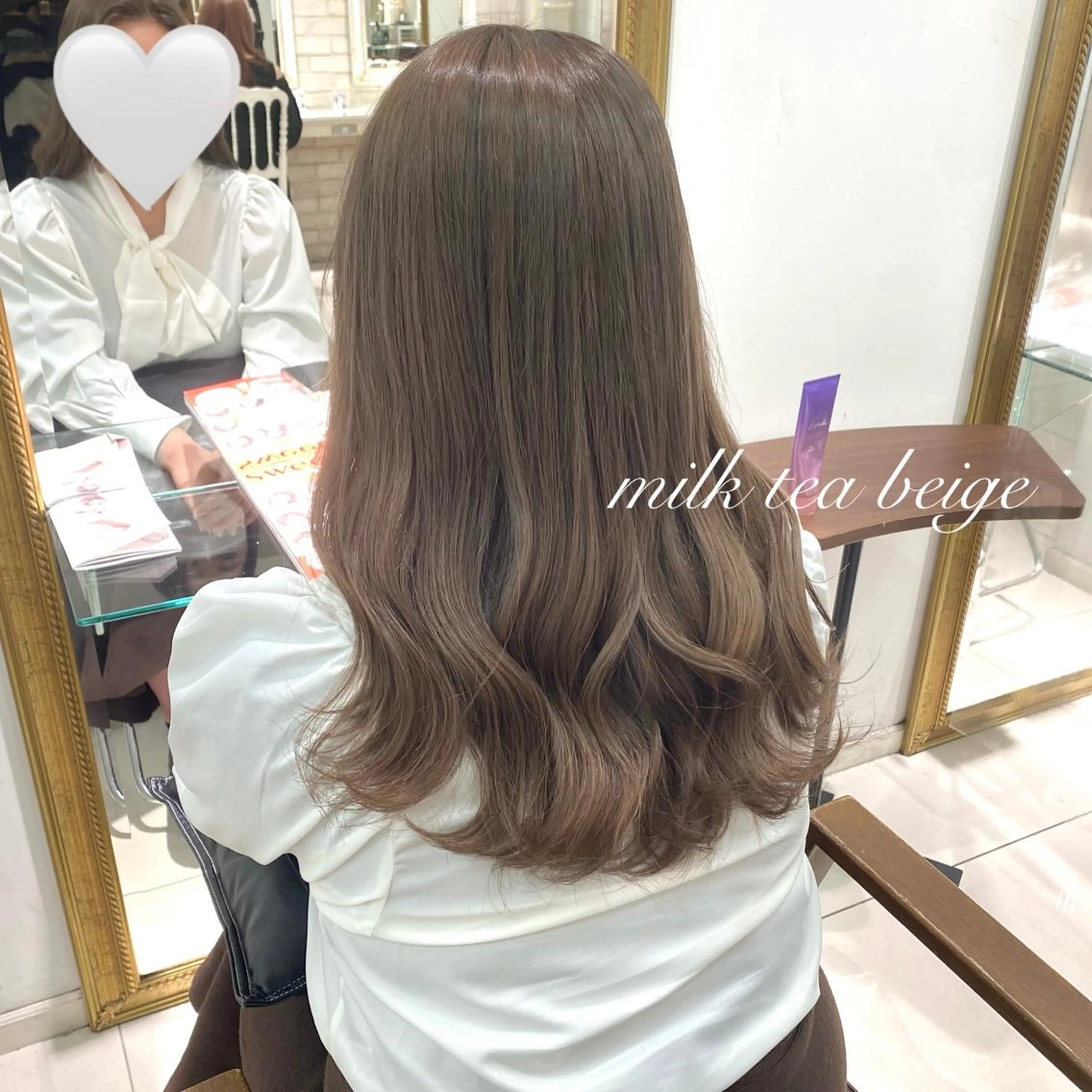 ロング カラー ヘアアレンジ ヘアカラー トリートメント 透明感カラー 古山 結季🌙🖤のヘアスタイル