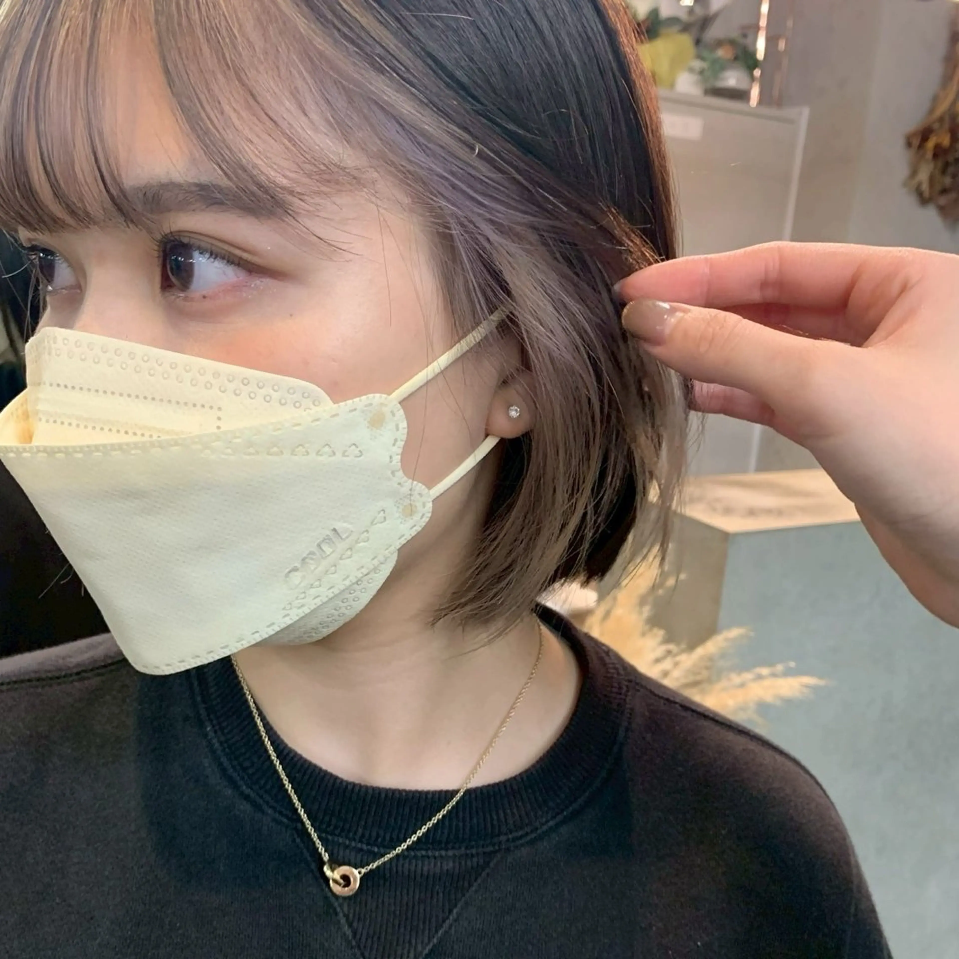 ショート ななみ/博多/ ブリーチ/髪質改善のヘアスタイル