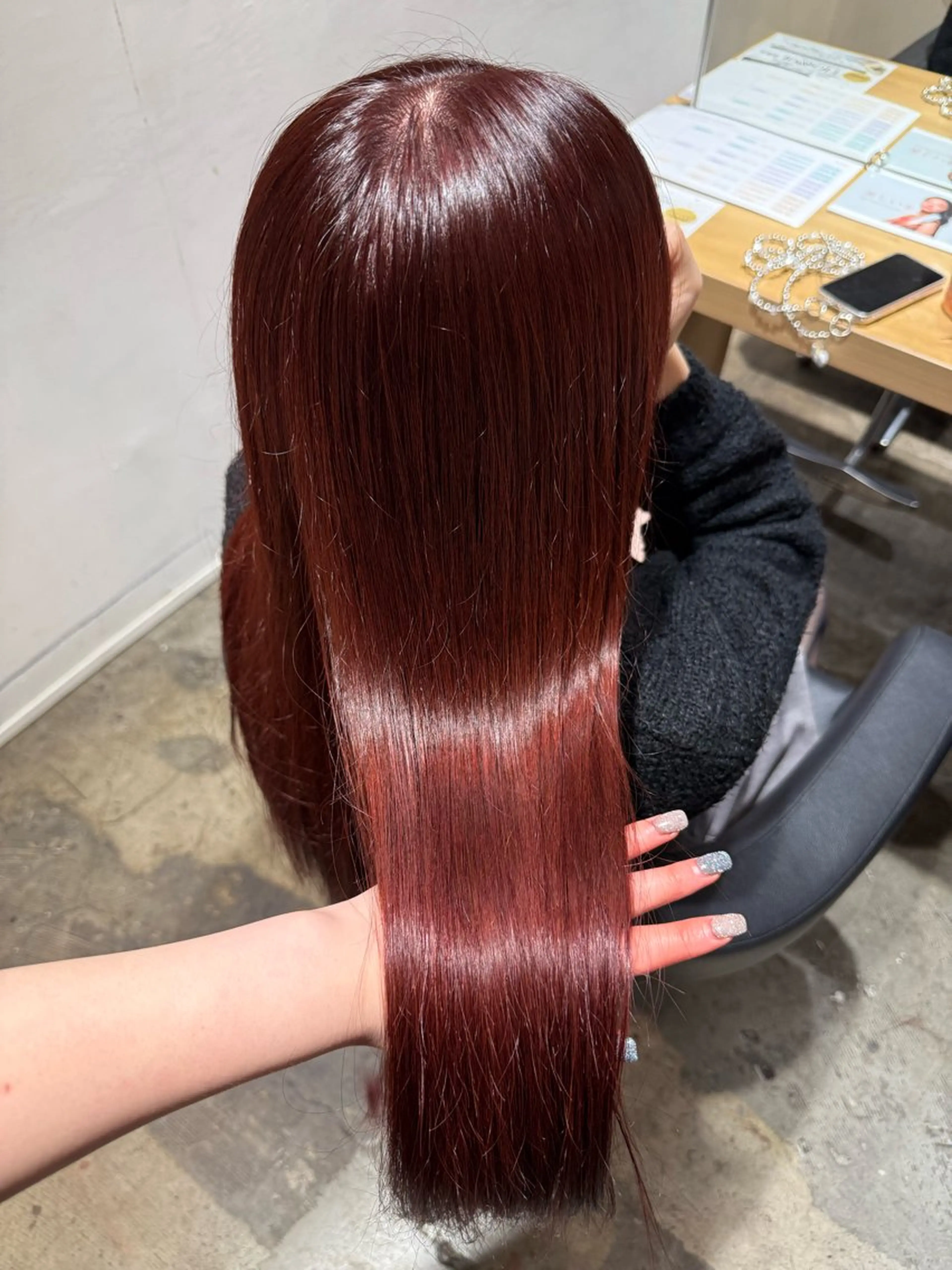 ロング カラー カット ヘアカラー ANY sayaᯓ★のヘアスタイル