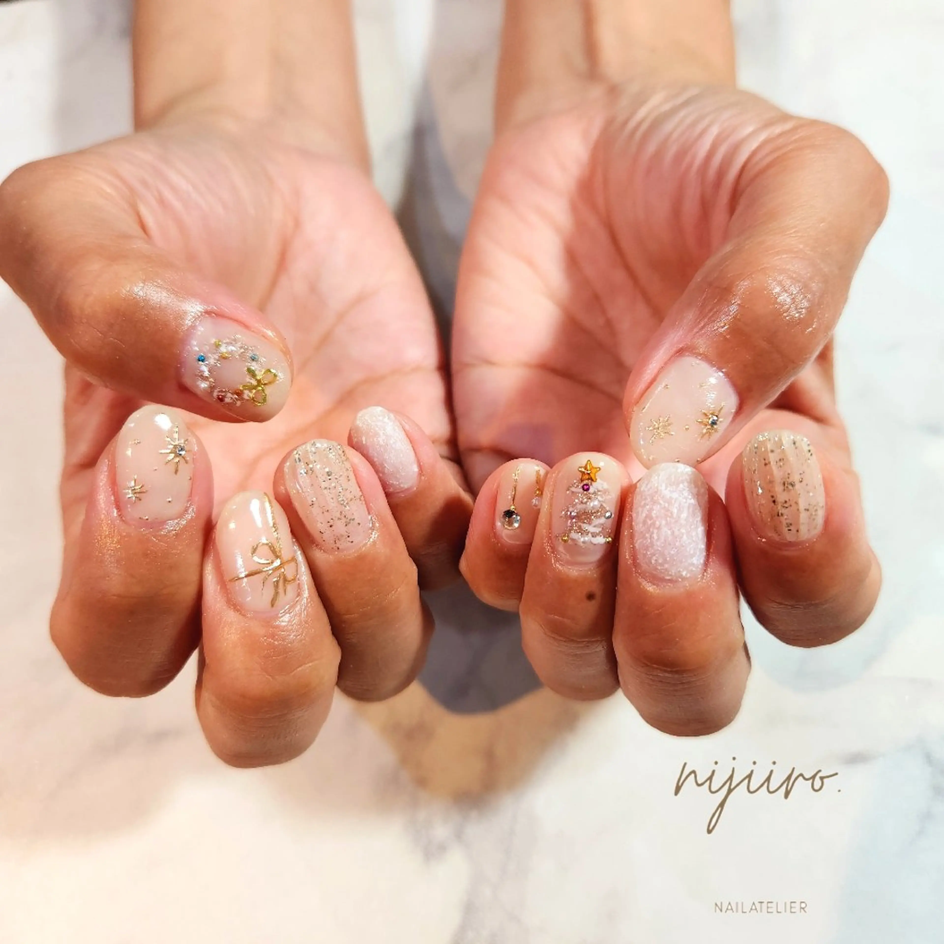 ネイル ハンドネイル nijiiro🌈 サトウのネイルデザイン