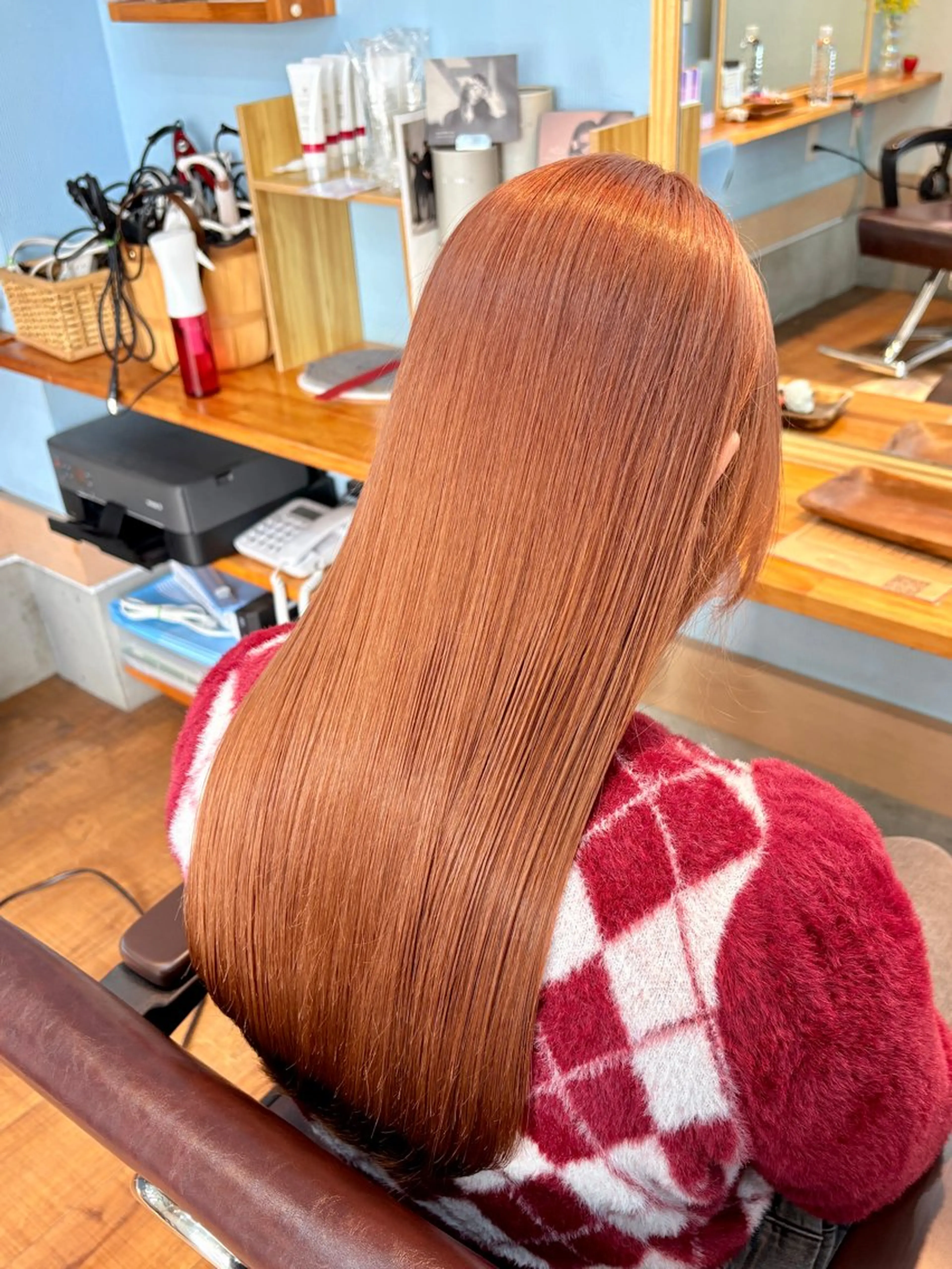 【✨️毛先が気になる方に✨️】透明感カラー+2stepトリートメント✨️の写真