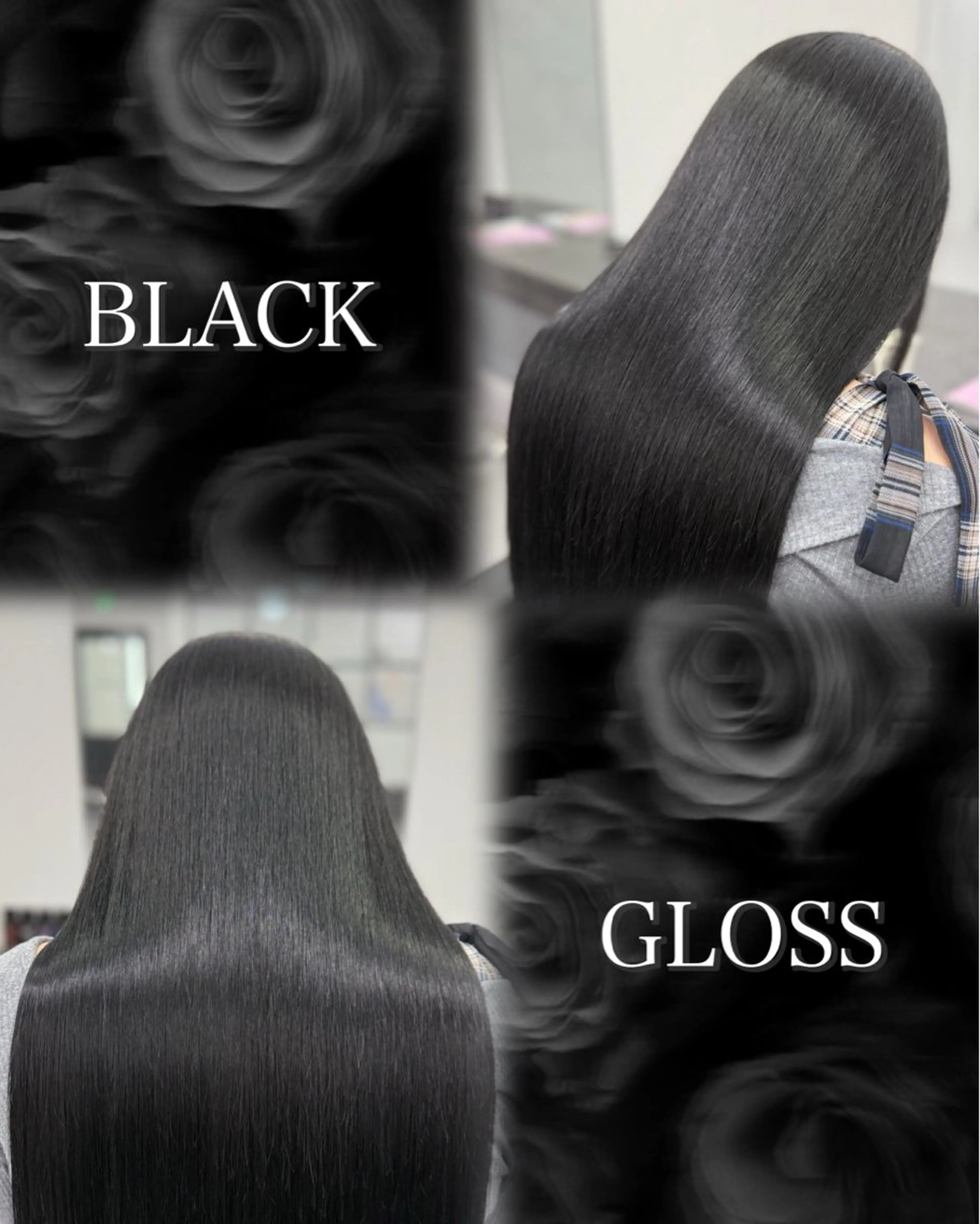 ロング カラー 黒髪 透明感カラー ロング 🦋ひなた🦋 RAFTOKYOのヘアスタイル