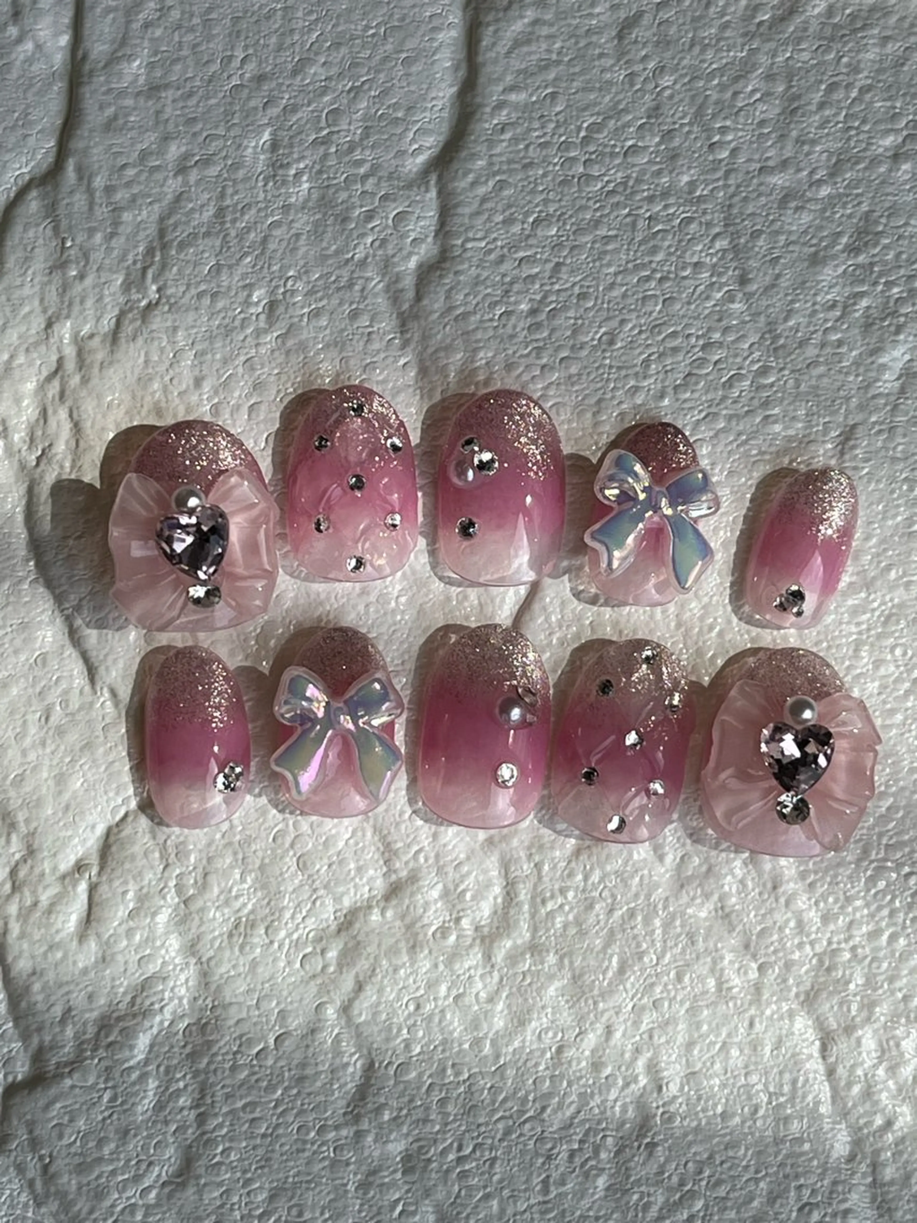 ネイル ネイルチップ infinity skyのネイルデザイン