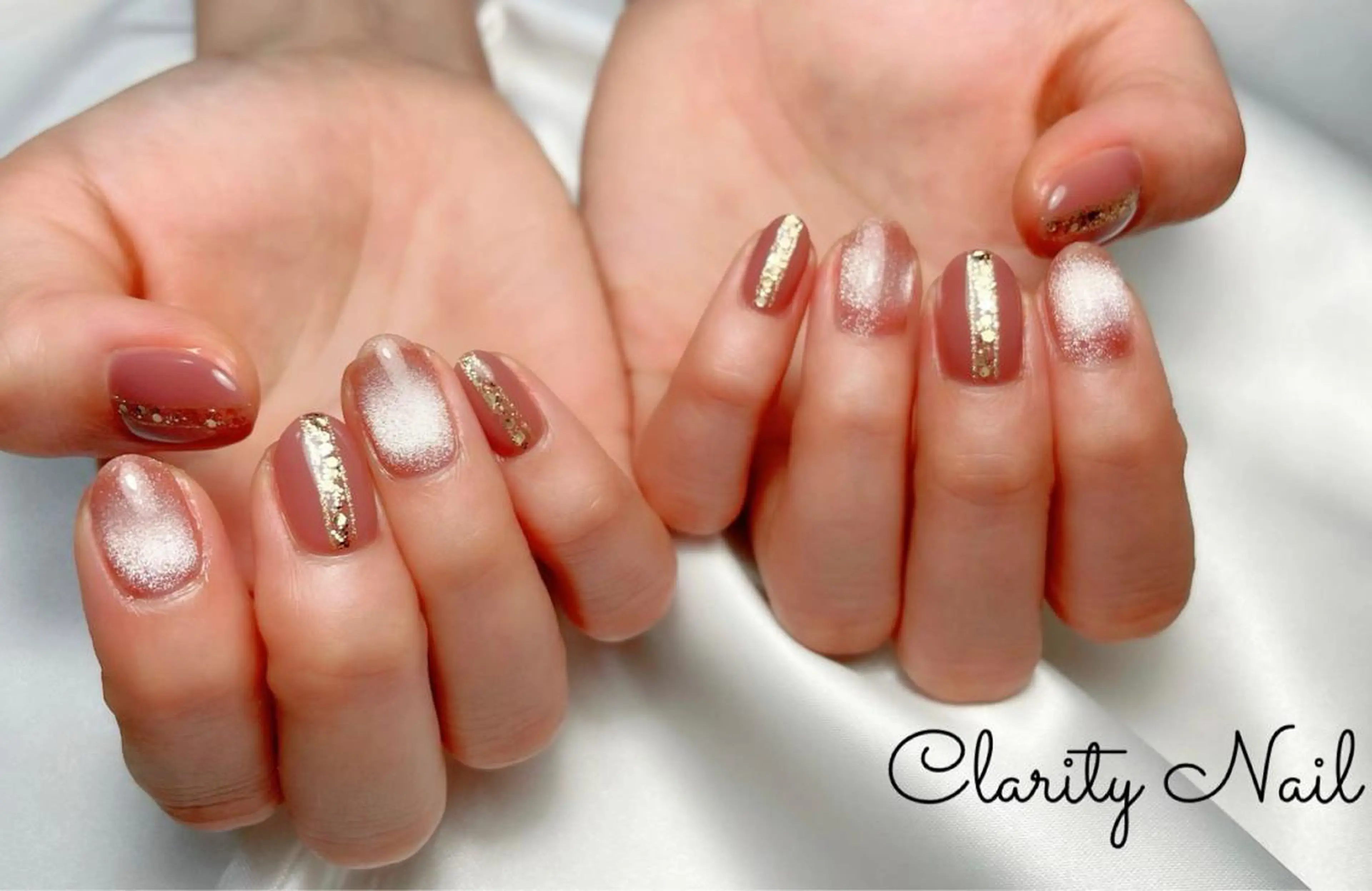 ネイル マグネットネイル ハンドネイル Clarity Nailのネイルデザイン