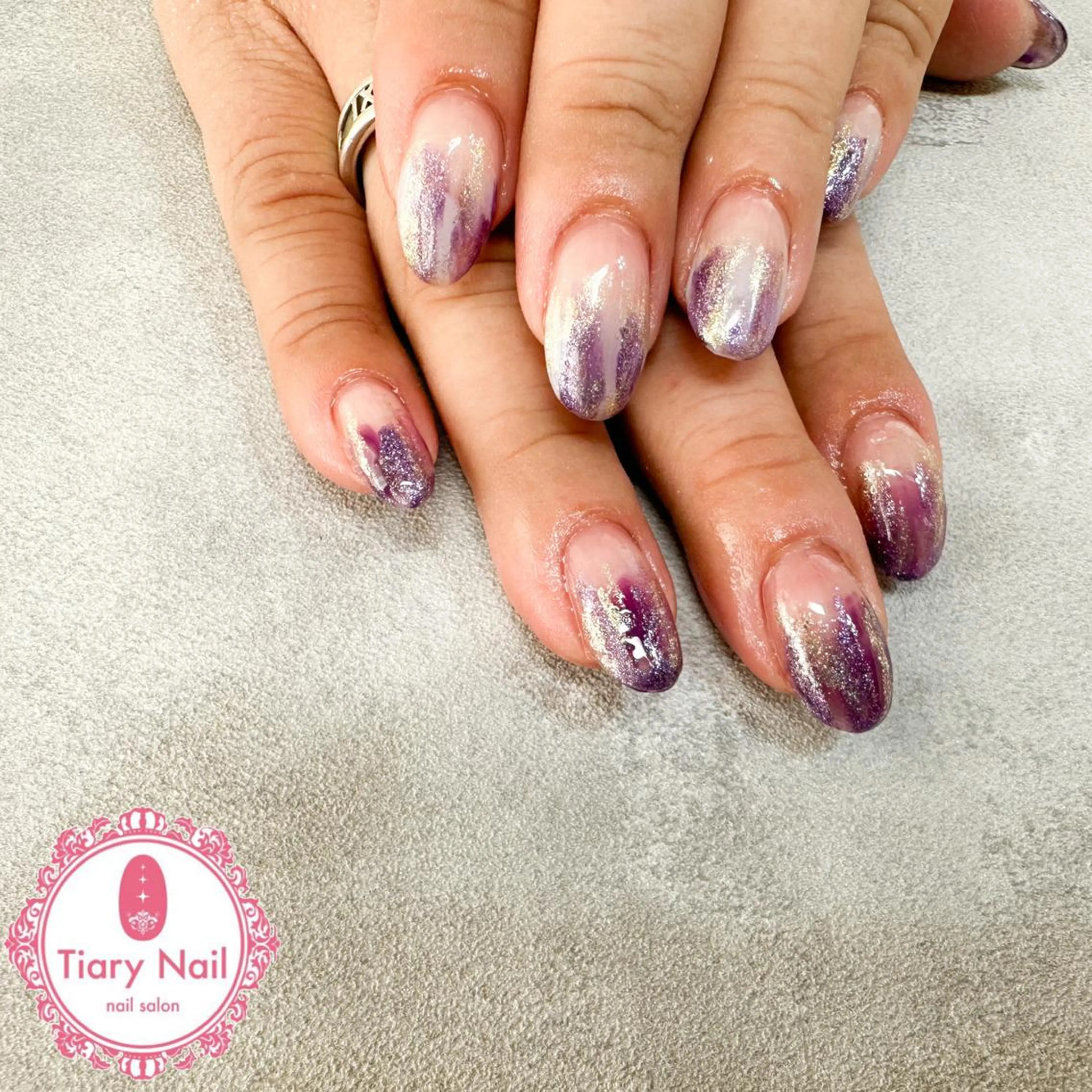 ネイル tiarynail K K🐼のネイルデザイン