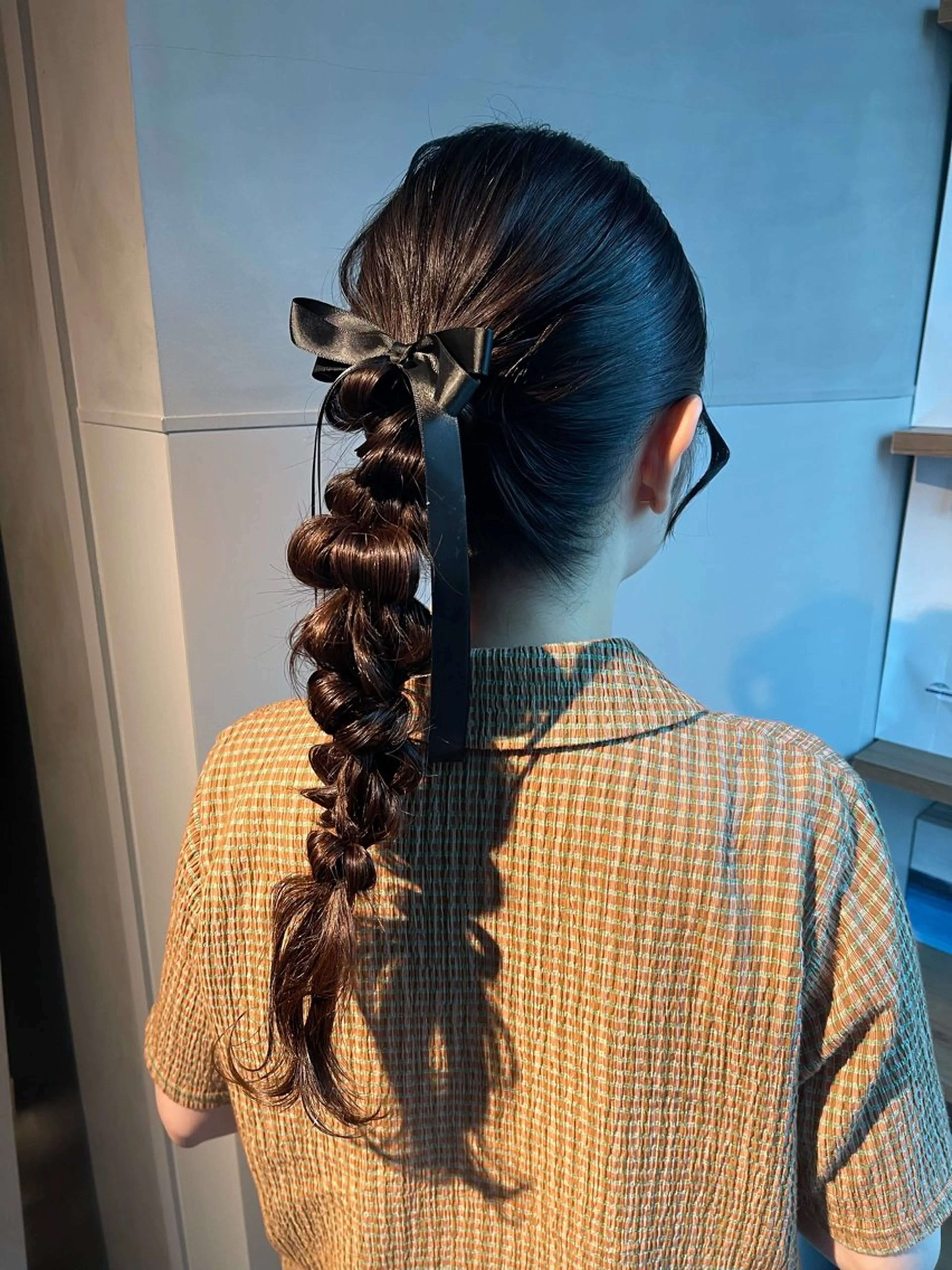 ロング ヘアアレンジ 結婚式・ブライダル デート ヘアセット 透明感カラー🪽￤ 銀座￤Rimiのヘアスタイル