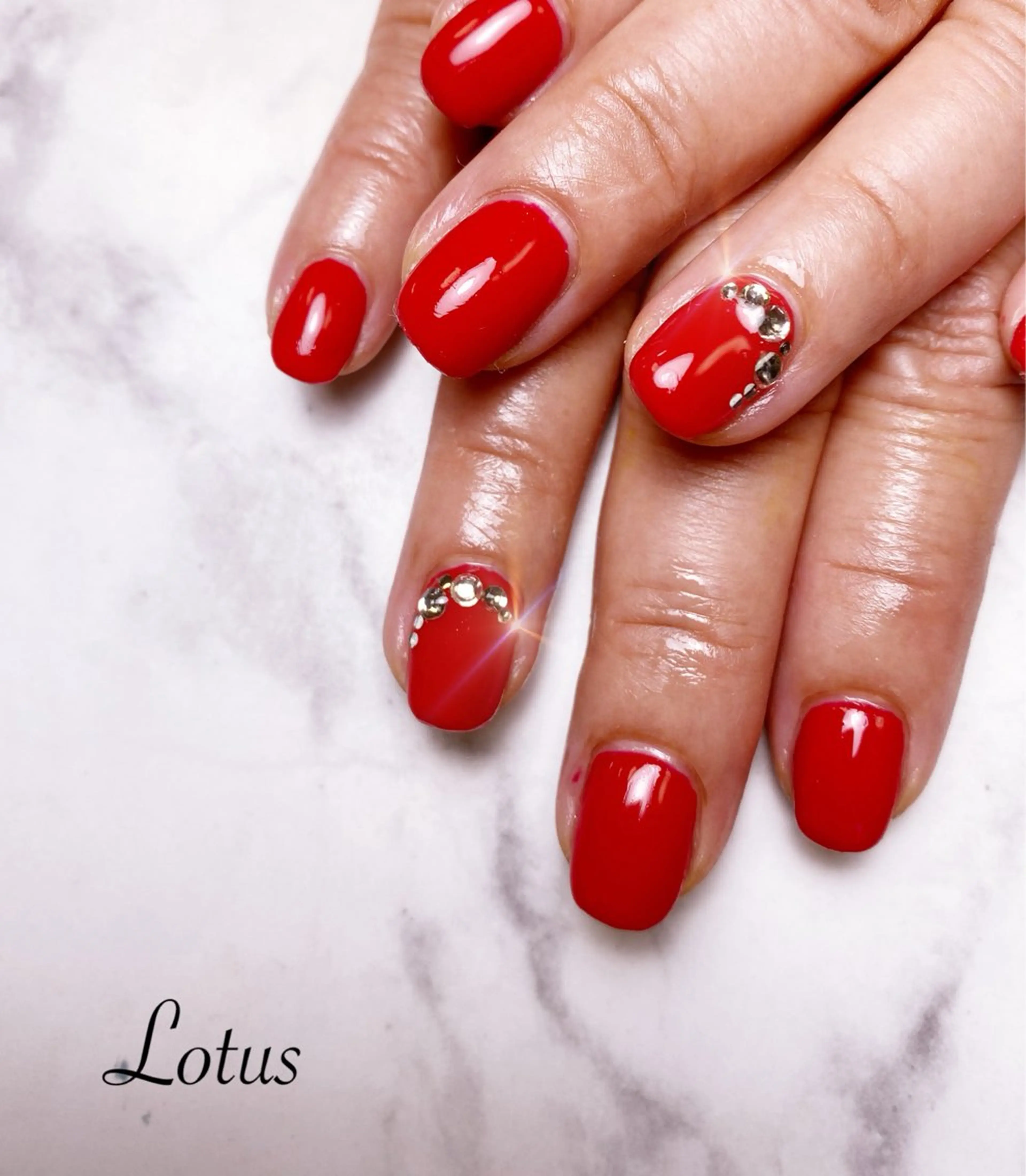 ネイル ハンドネイル ネイル＆脱毛 Lotus🌸のネイルデザイン