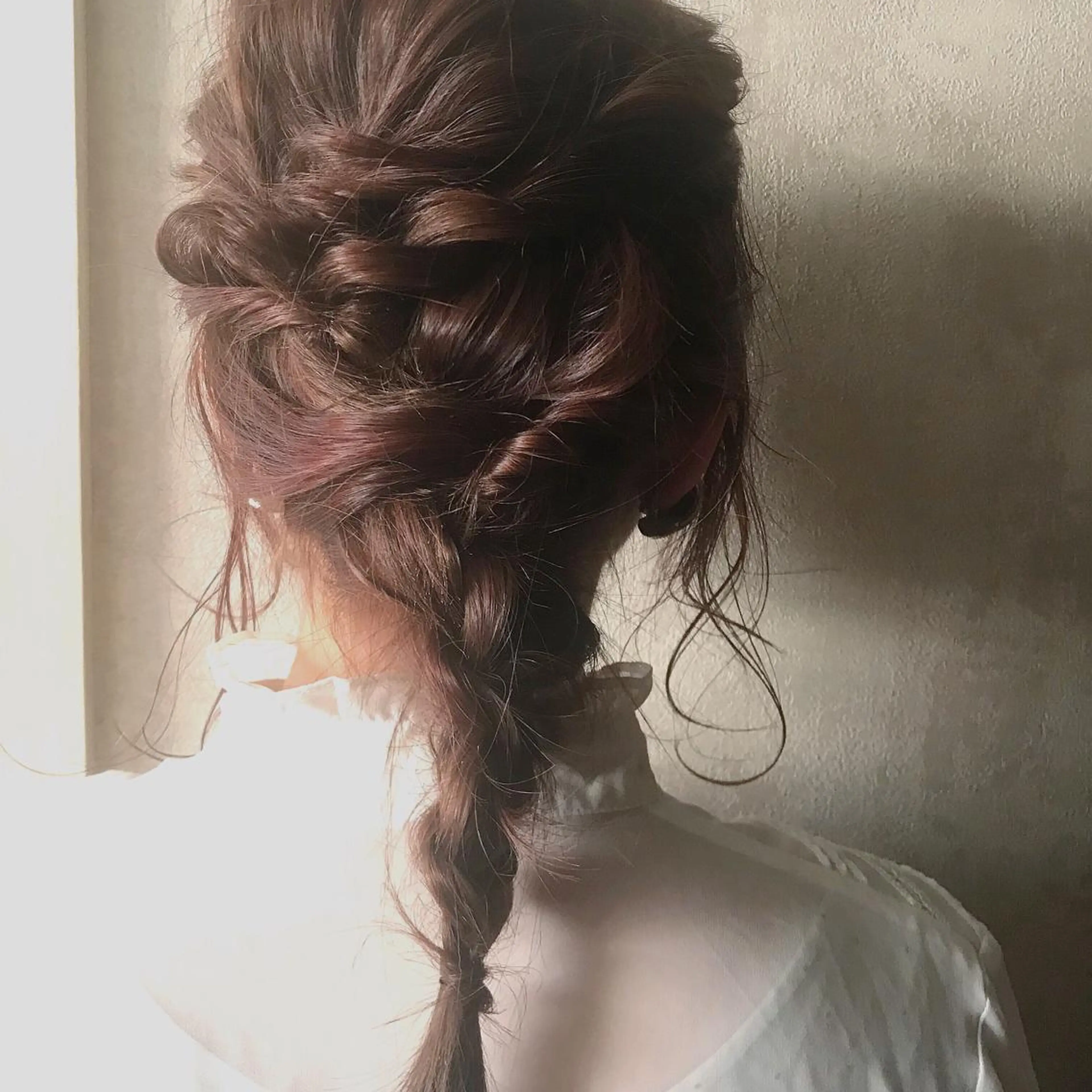 カラー ヘアアレンジ インナーカラー 山下 千明のヘアスタイル