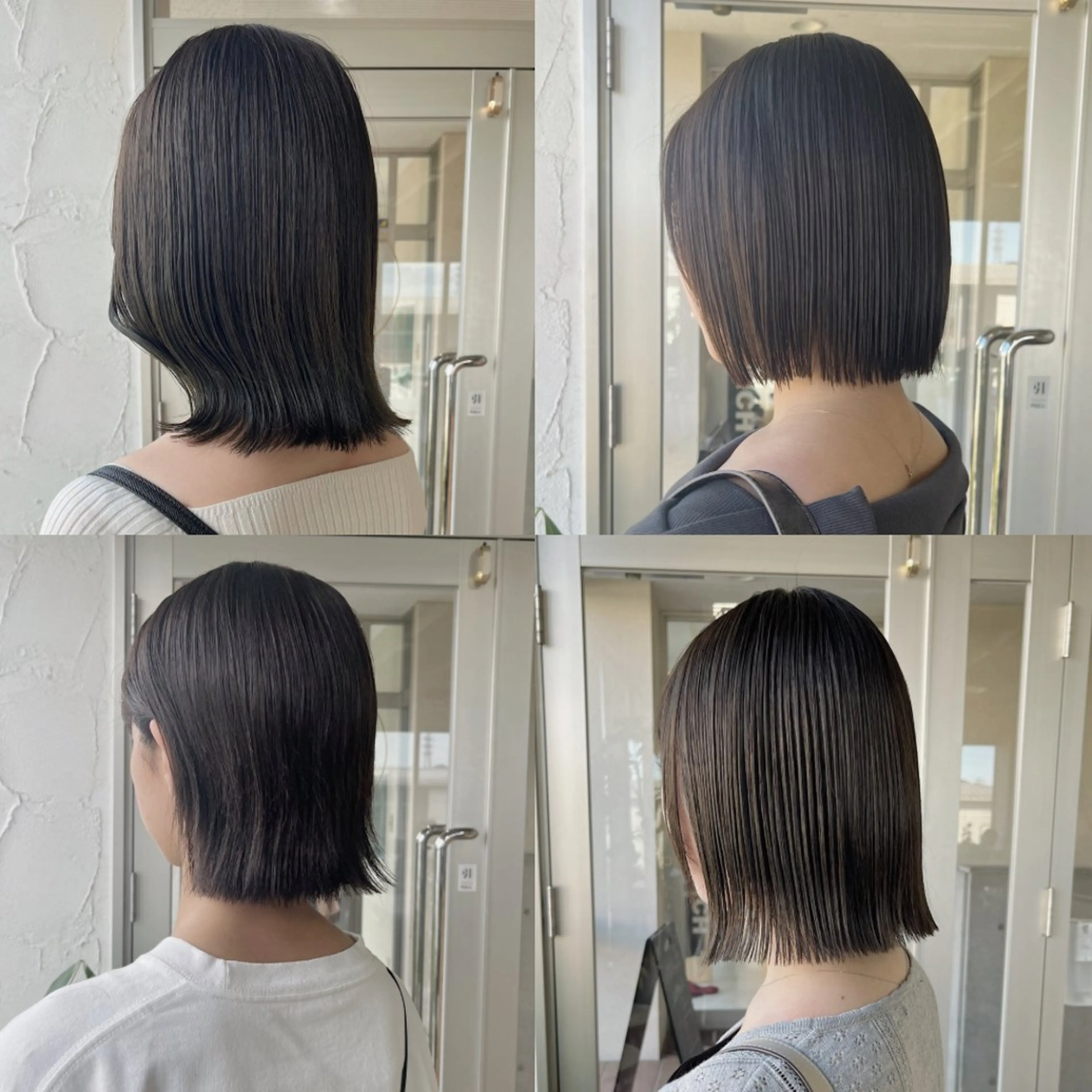 ミディアム ボブ 荒川泰輝/オリーブ カラー/透明感カラーのヘアスタイル