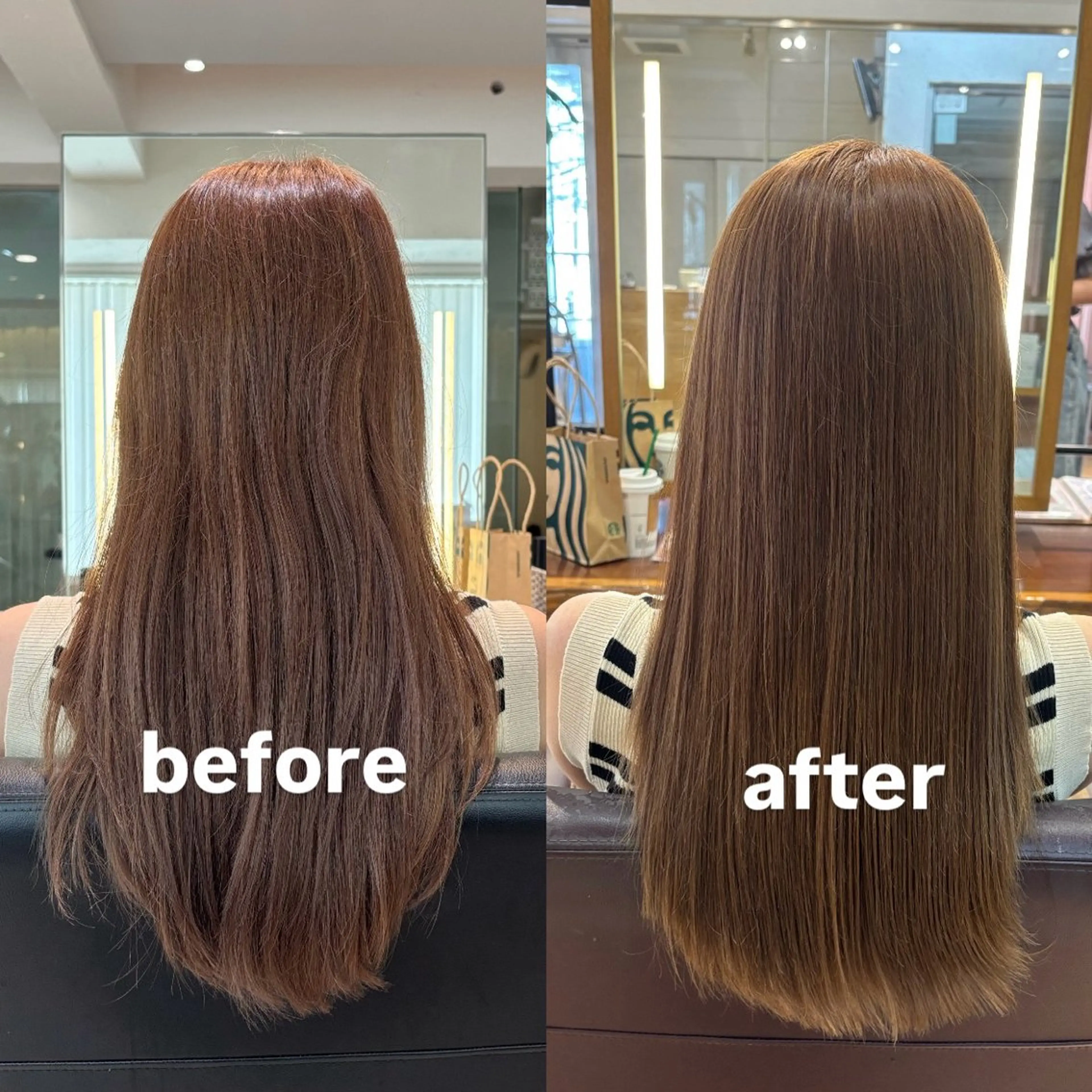 ✨髪質改善酸性sinsストレート✨の写真