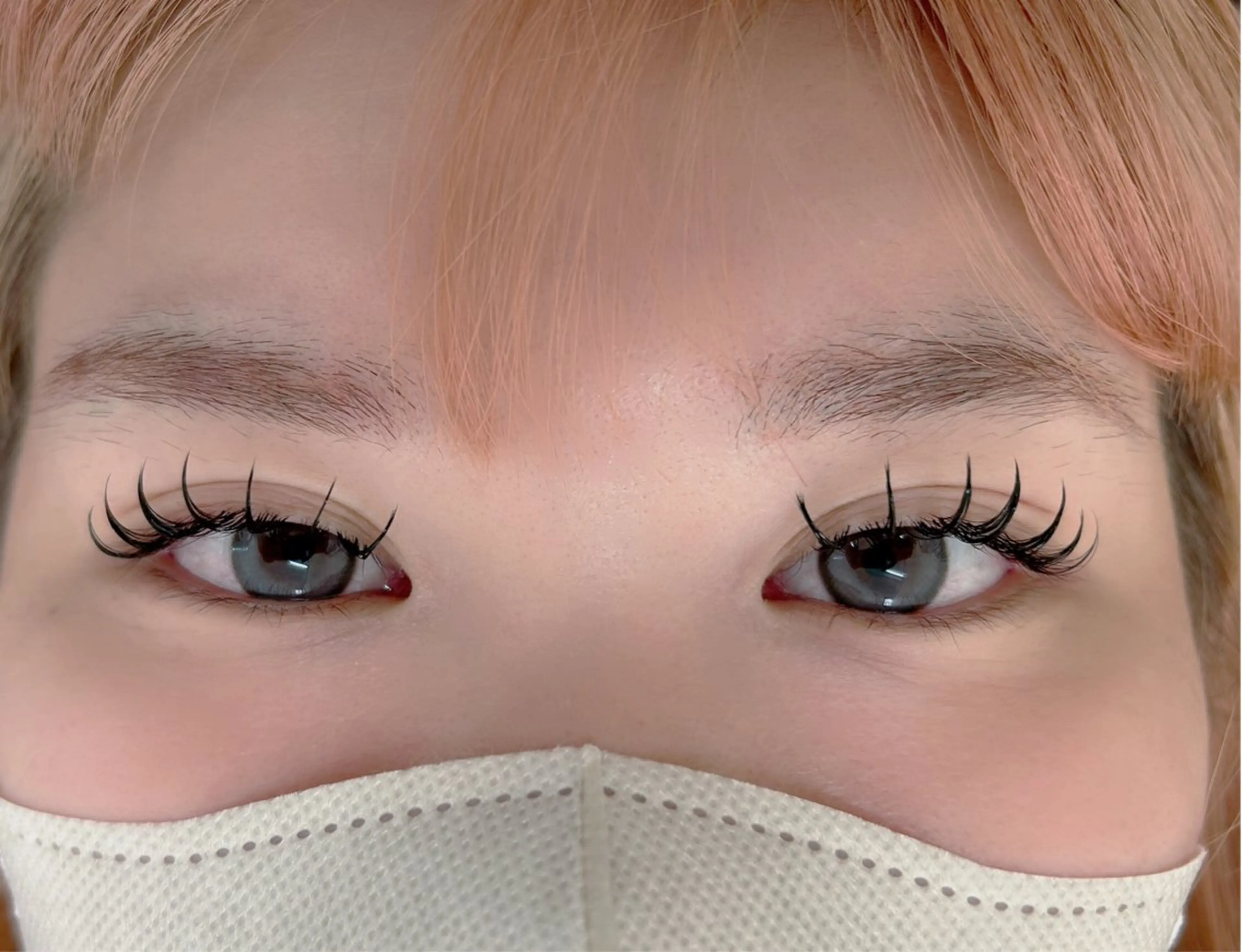 マツエク 60本！付け足しの写真