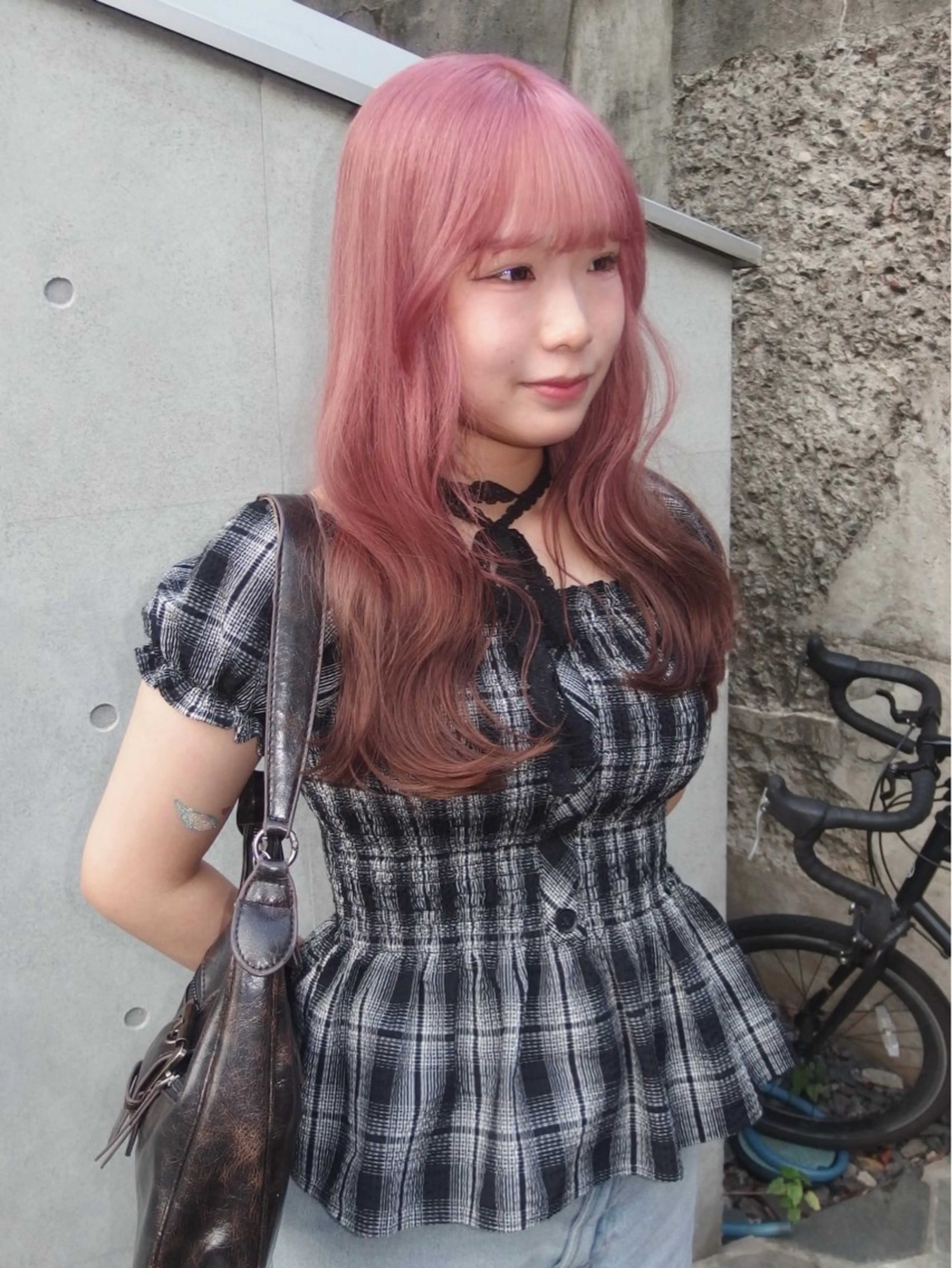 ロング カラー 水野谷遥/ハイトーン /カラーモデル🎀のヘアスタイル