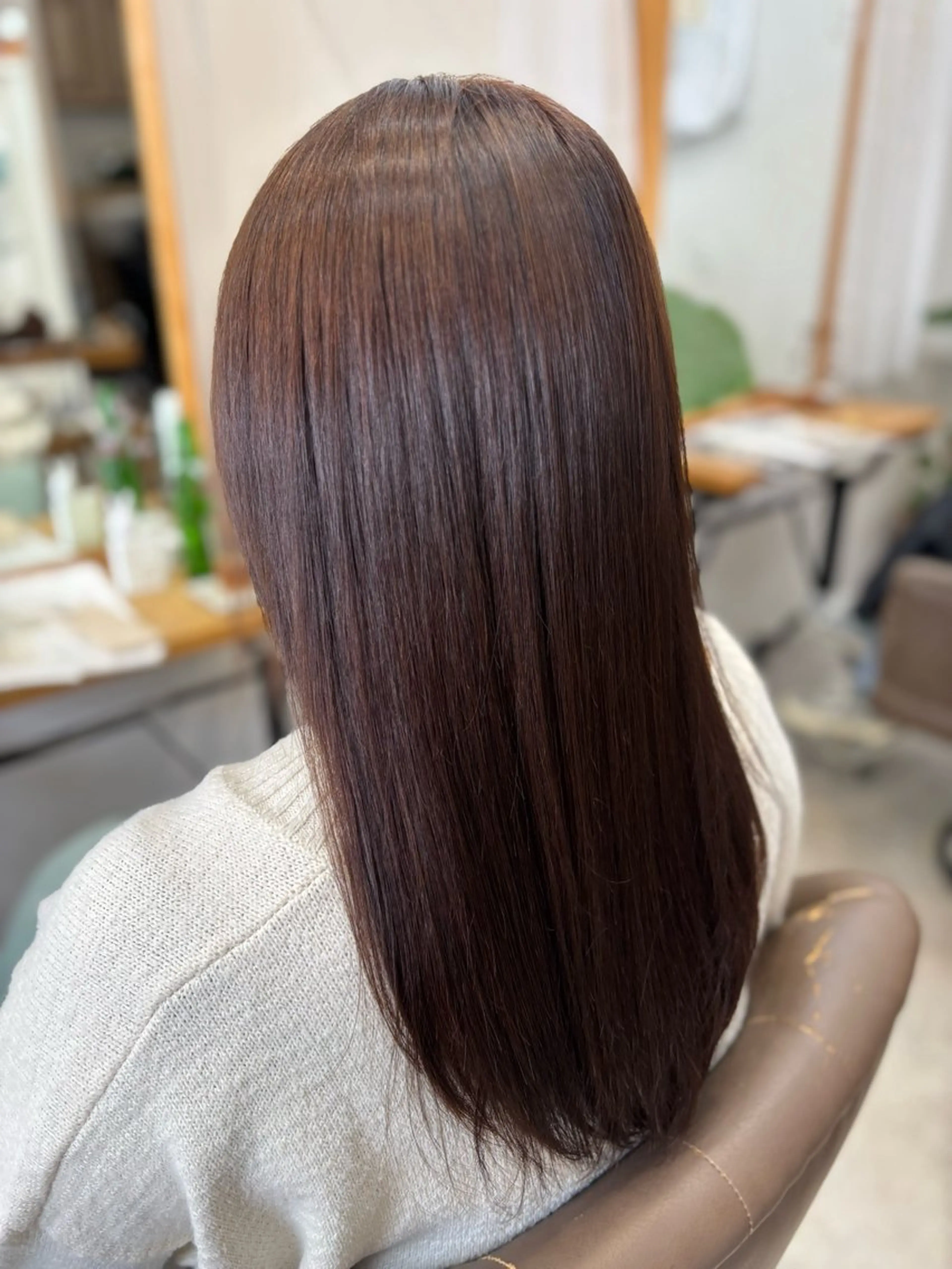 セミロング 髪質改善 KIN hairstore所属・✨次世代型髪質改善✨ marikaのヘアスタイル