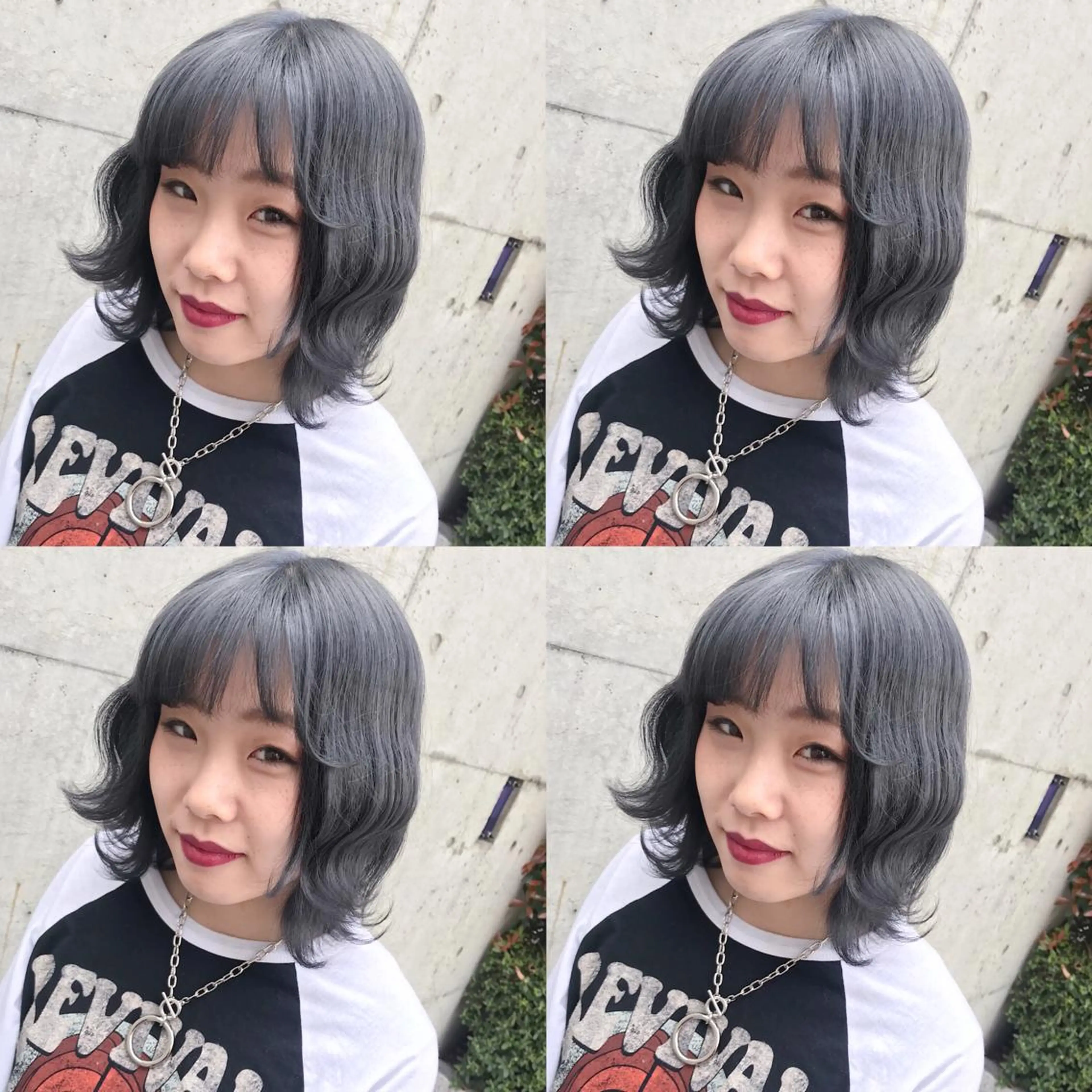 カラー ヘアアレンジ カット ヘアカラー トリートメント TAKUMAブリーチ /切りっぱなし🪽のヘアスタイル