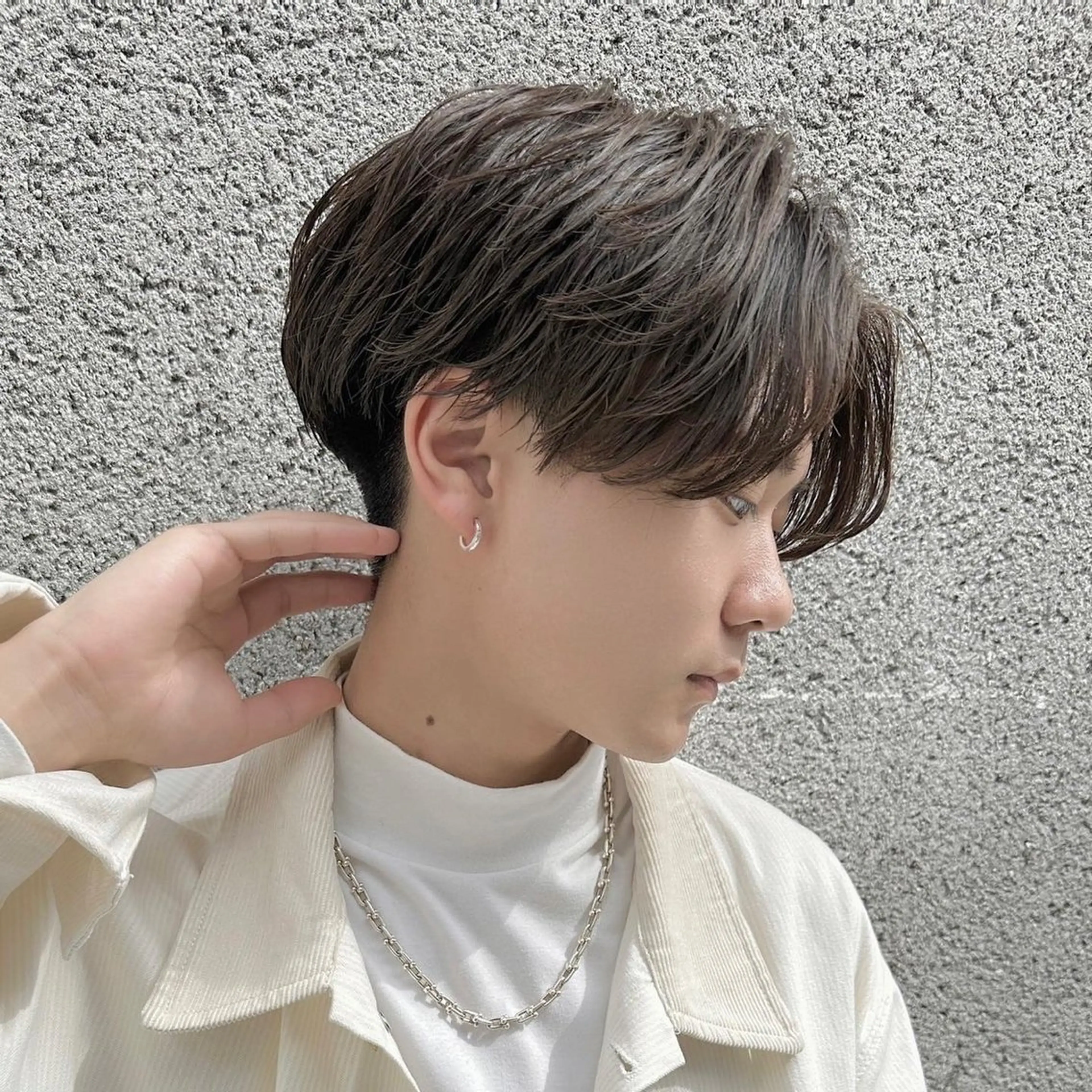 パーマ メンズ men's特化 値段以上の仕上がりにのヘアスタイル