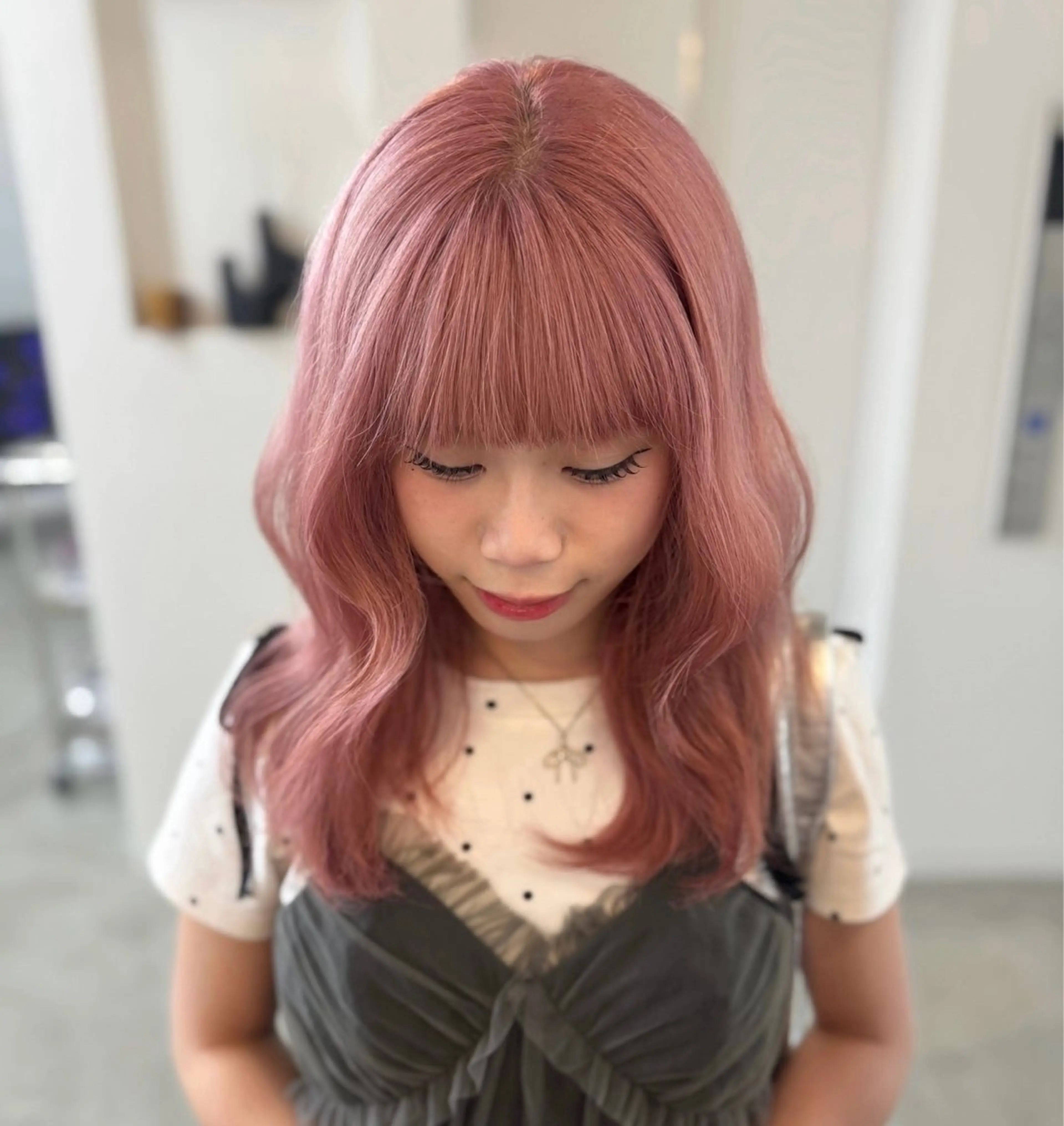 リタッチブリーチ+オンカラー+トリートメント🎀の写真