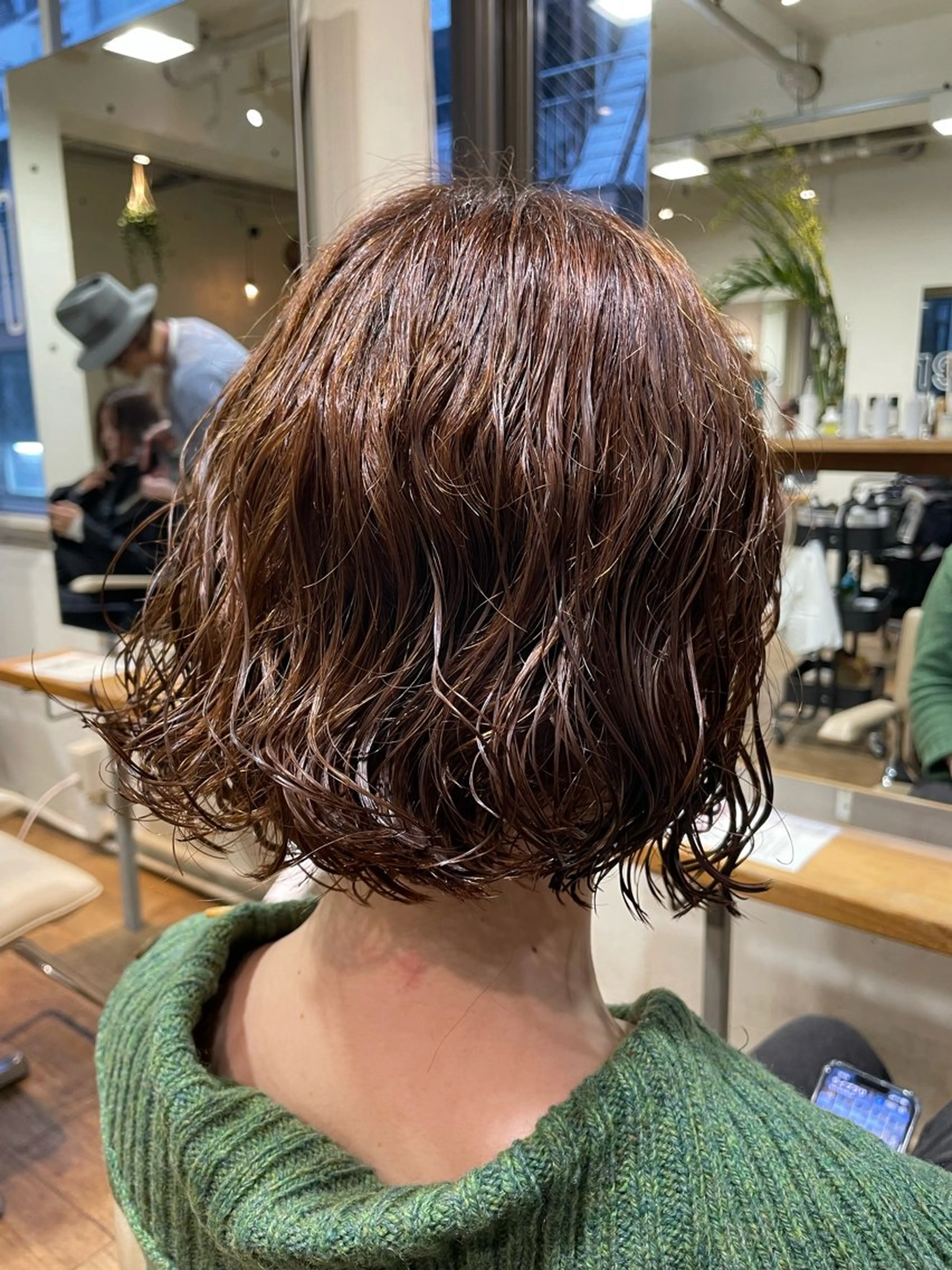ショート パーマ KAZUKI銀座 カット　パーマのヘアスタイル