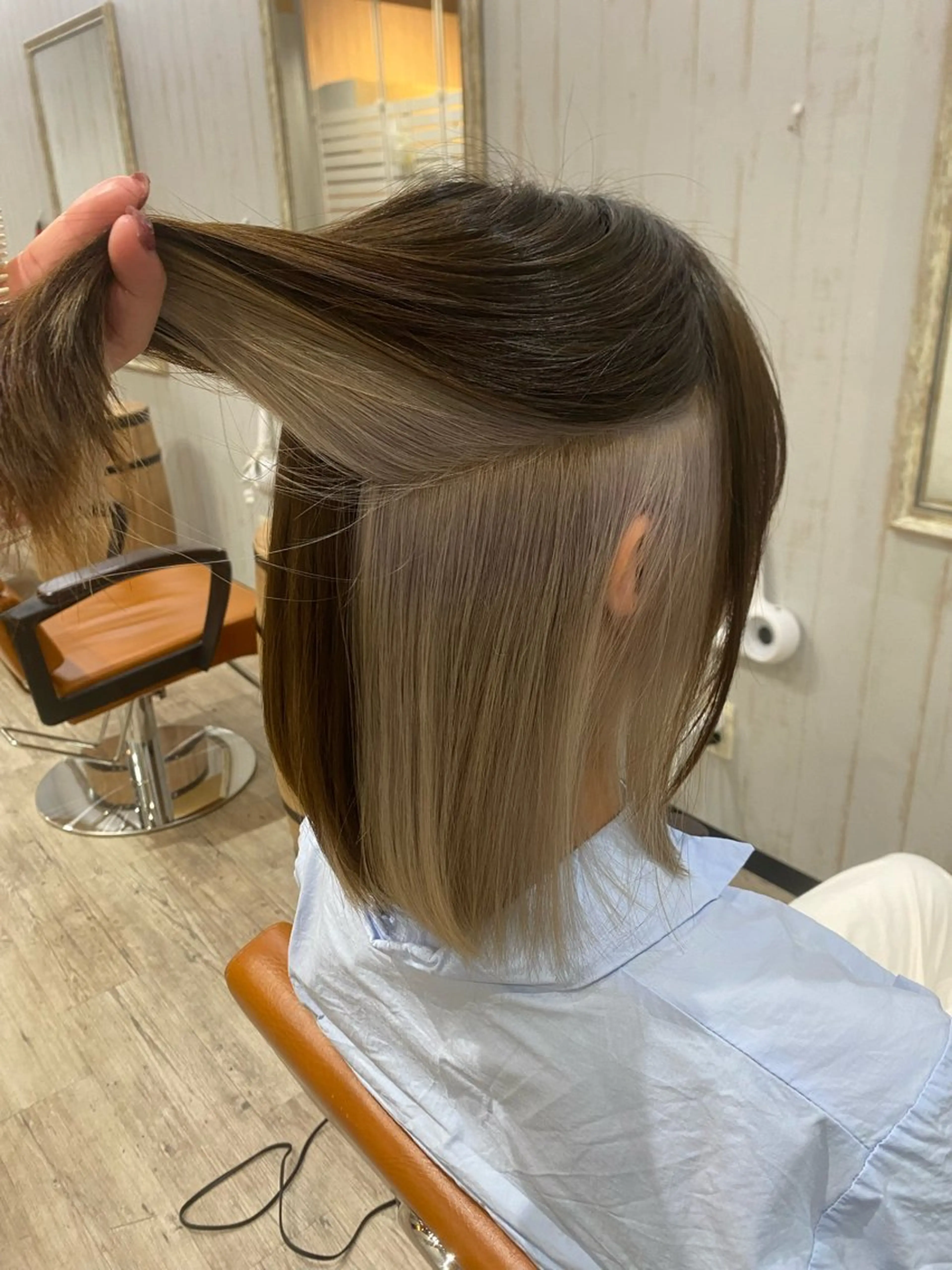 ショート カラー Oahu所属・リト /渋谷/ハイトーンのヘアスタイル