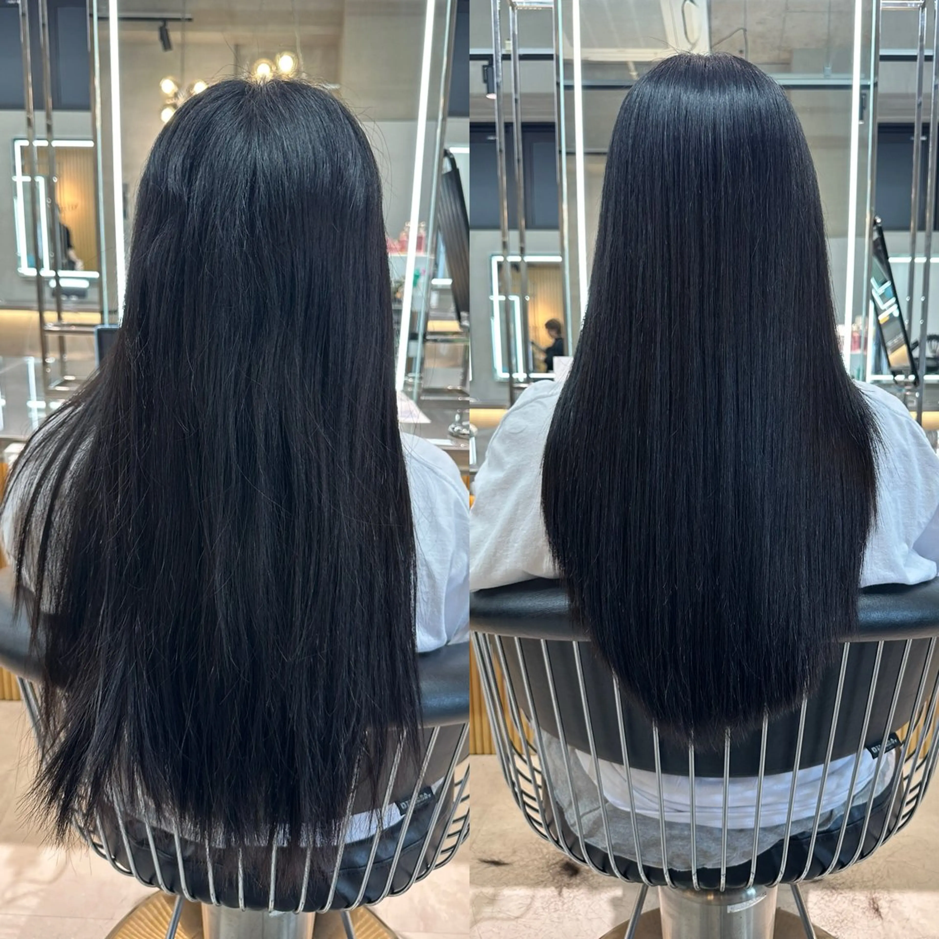 ロング カット 縮毛矯正 トリートメント ✨髪質改善特化✨副 店長椎葉信乃介のヘアスタイル