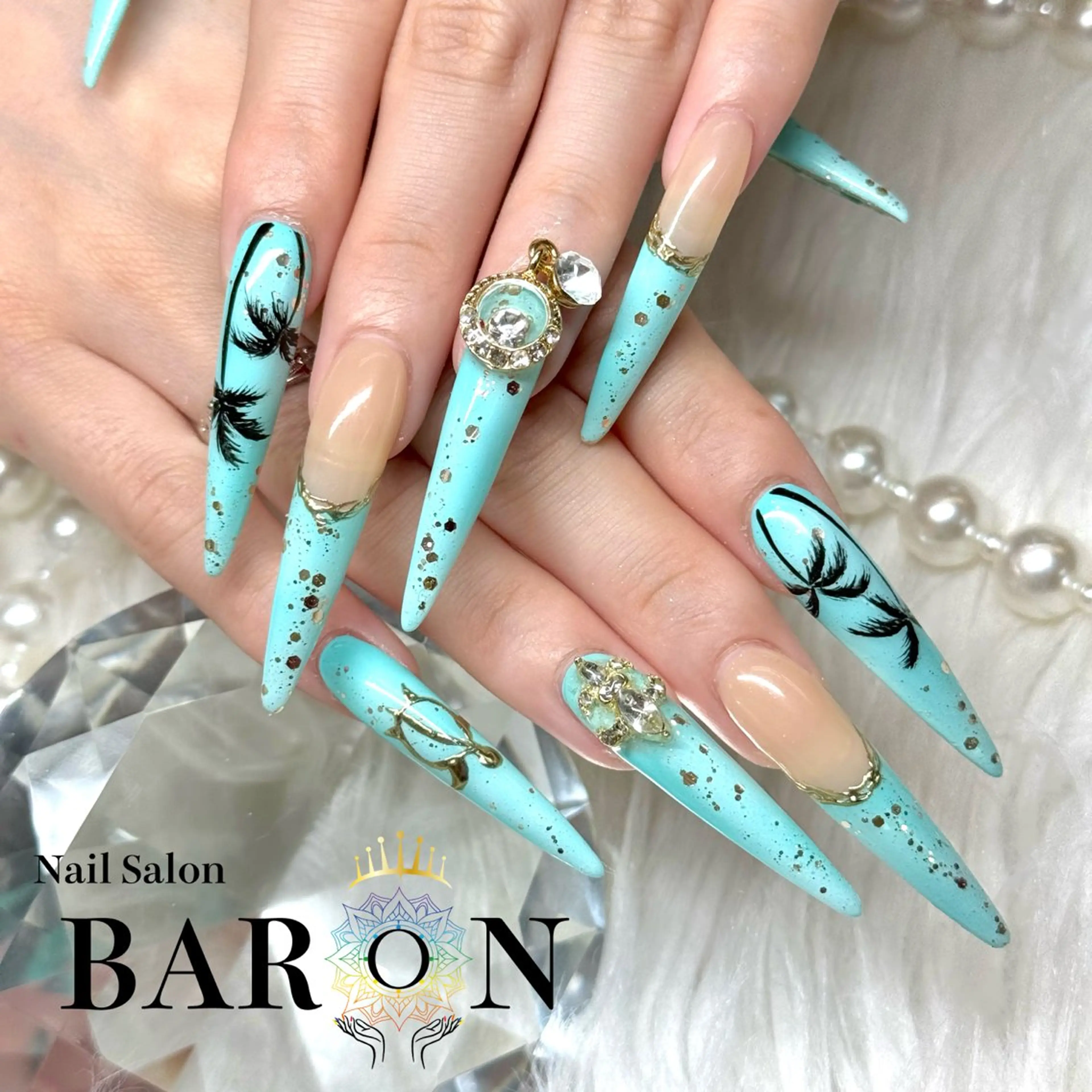 ネイル ハンドネイル BARON本厚木店 🐹RIN🐹のネイルデザイン