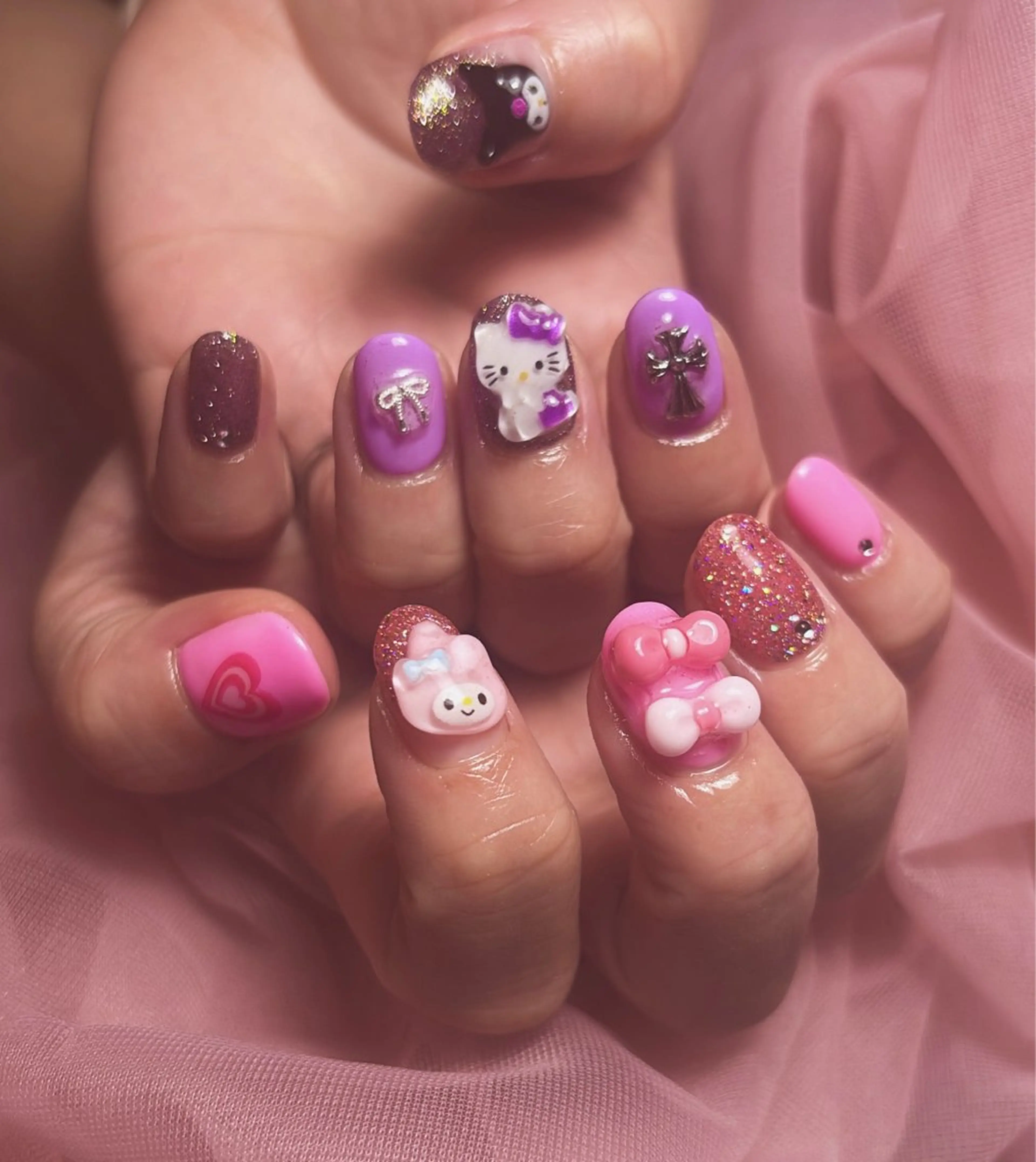 ネイル ハンドネイル 𝐁𝐞𝐥𝐥 𝐦𝐞のネイルデザイン