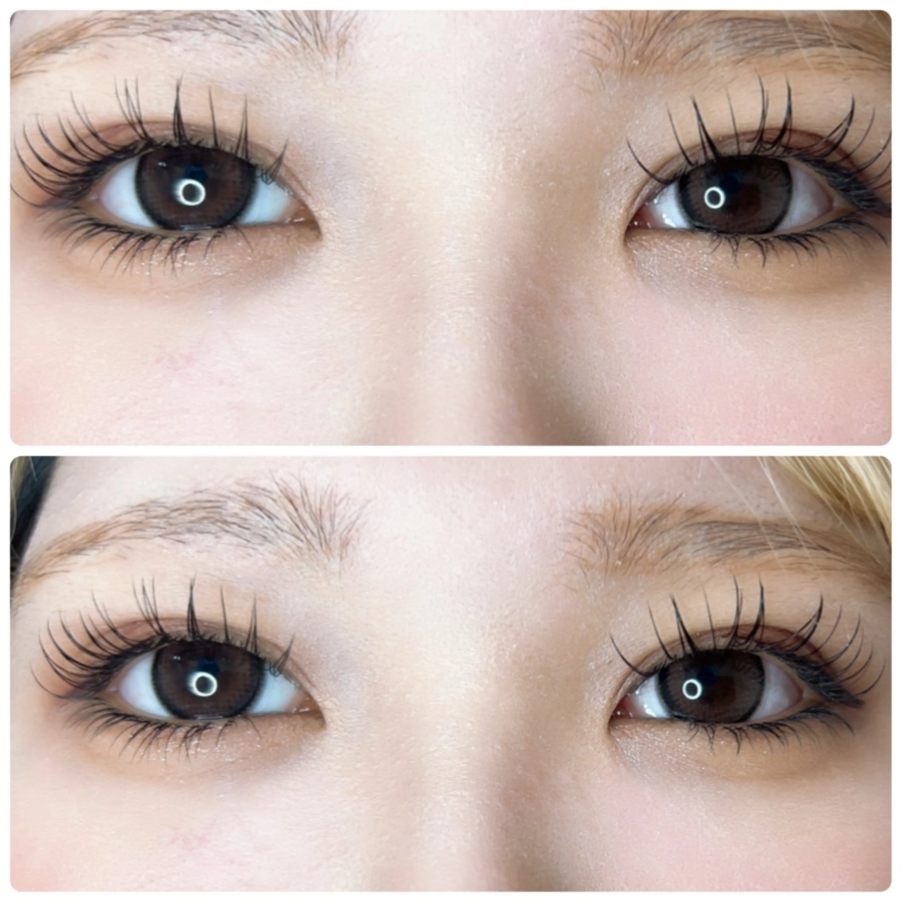 マツエク・マツパ 束感まつ毛 フラットラッシュ アイリスト RISAのマツエク・マツパデザイン