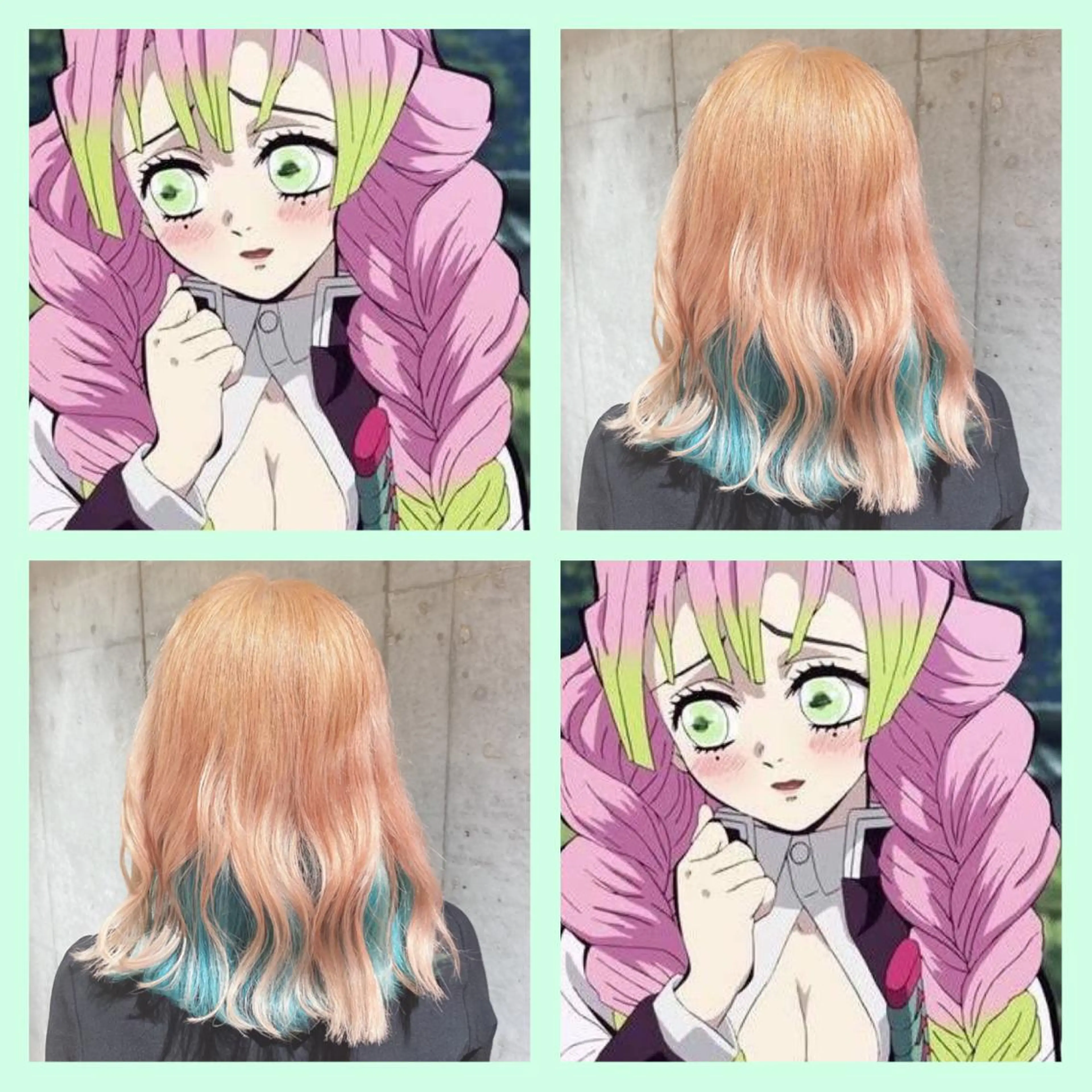 セミロング カラー 韓国/アイドルヘア 🎀みづきのヘアスタイル