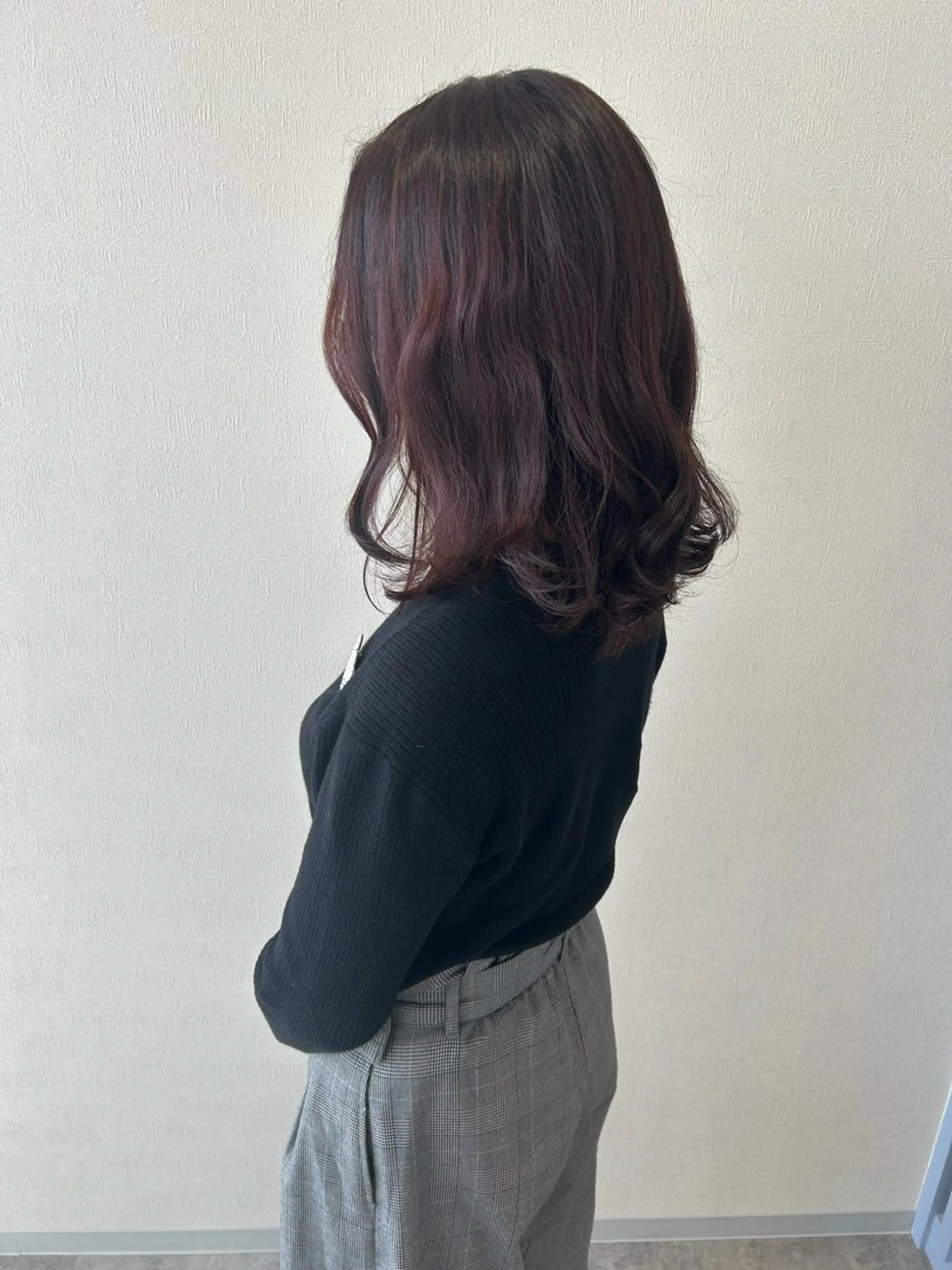 ミディアム SUGAR/ソウ みたけのヘアスタイル