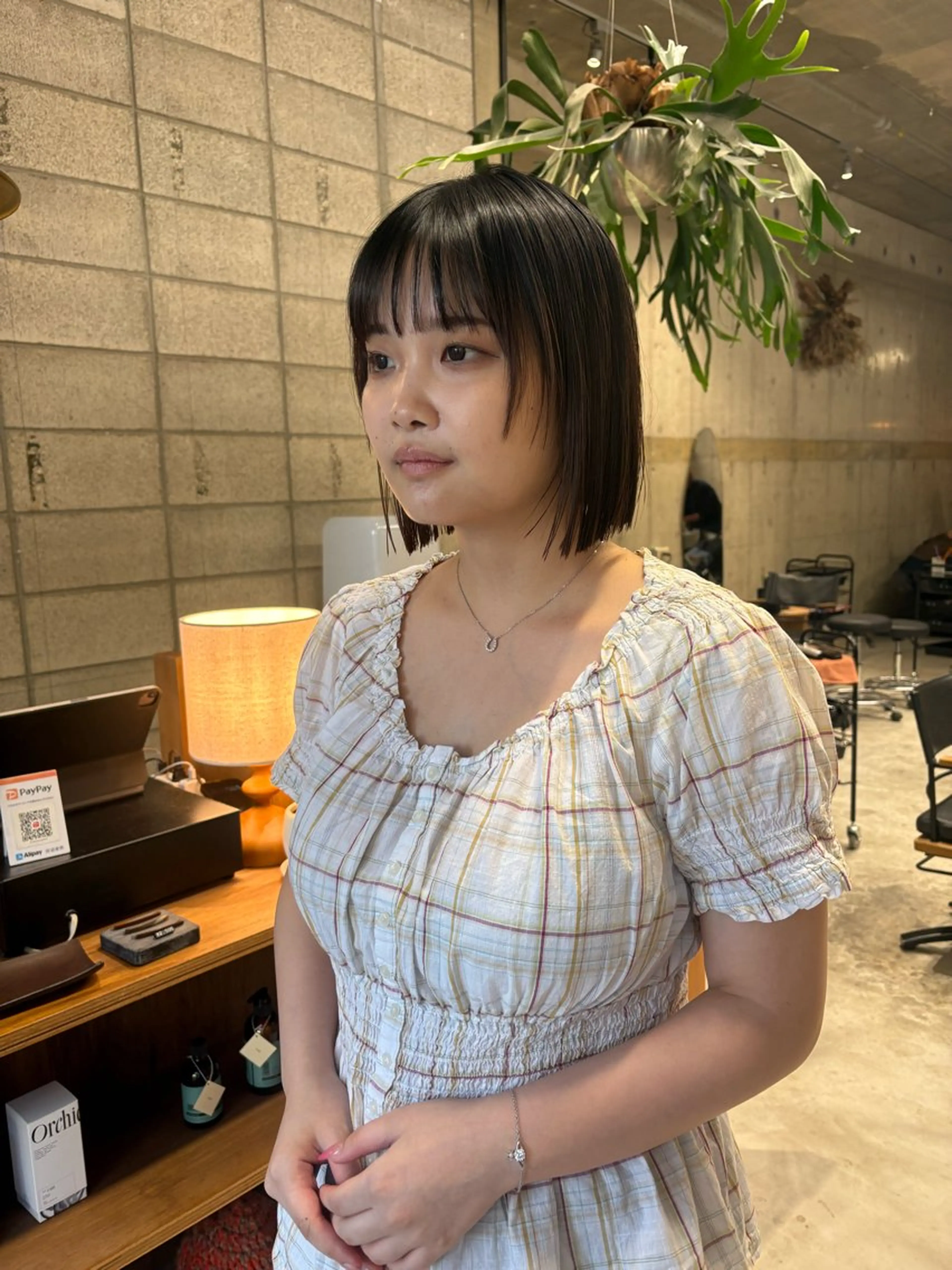 ショート 似合わせパーマ 鮫島竜海のヘアスタイル