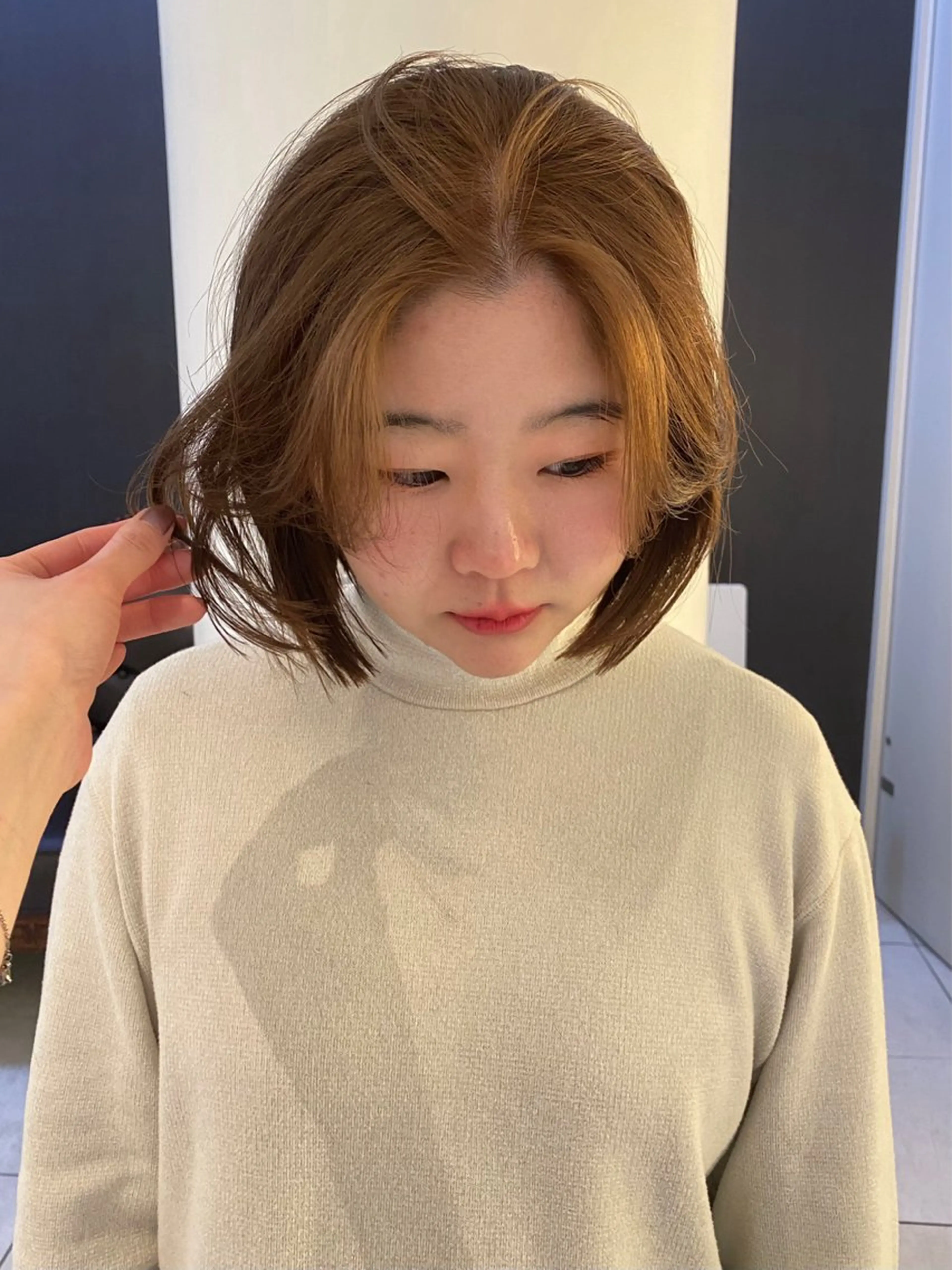 ショート カラー カット ヘアカラー トリートメント mai / linoah˚✧のヘアスタイル