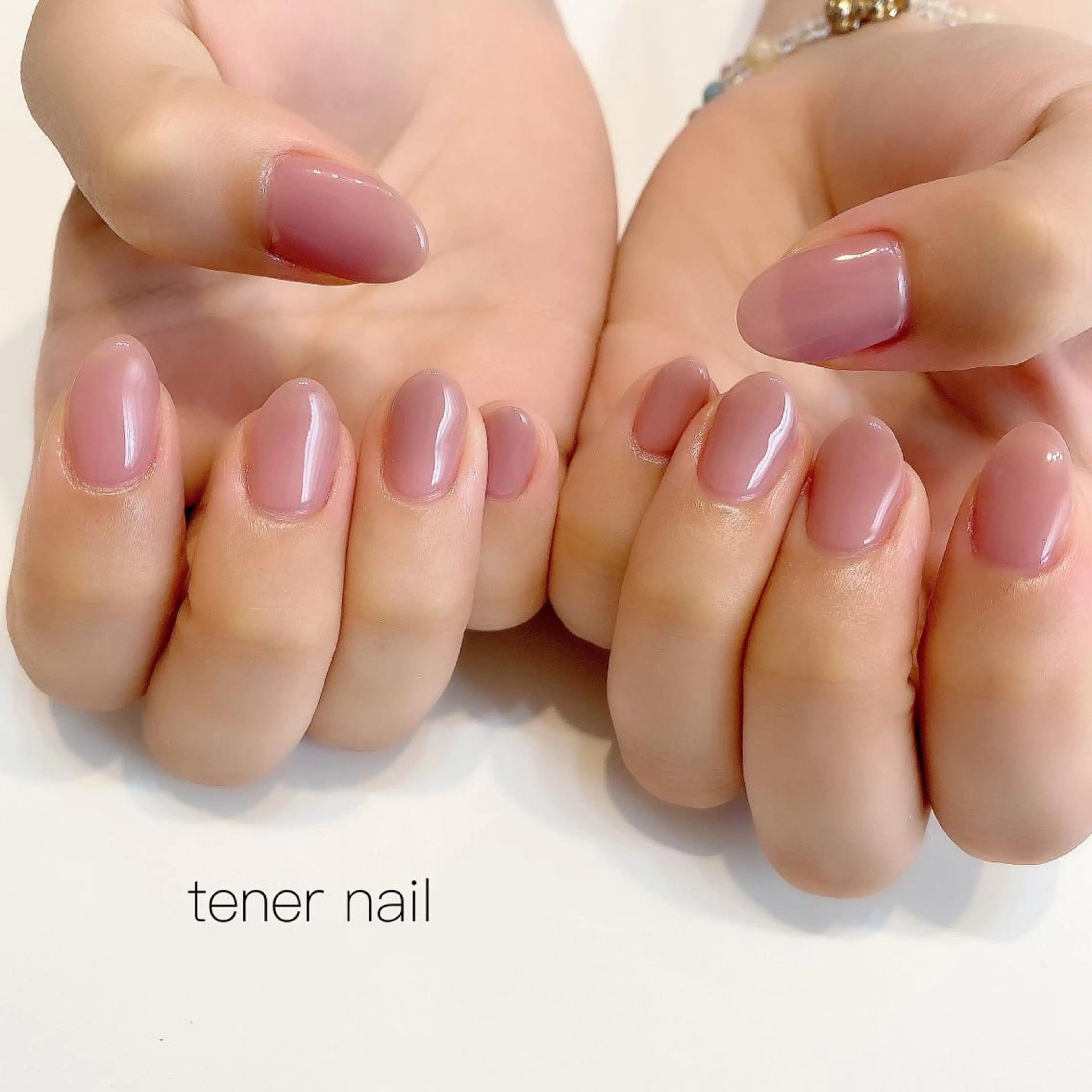 ネイル ワンカラーネイル テネルネイル tener nailのネイルデザイン