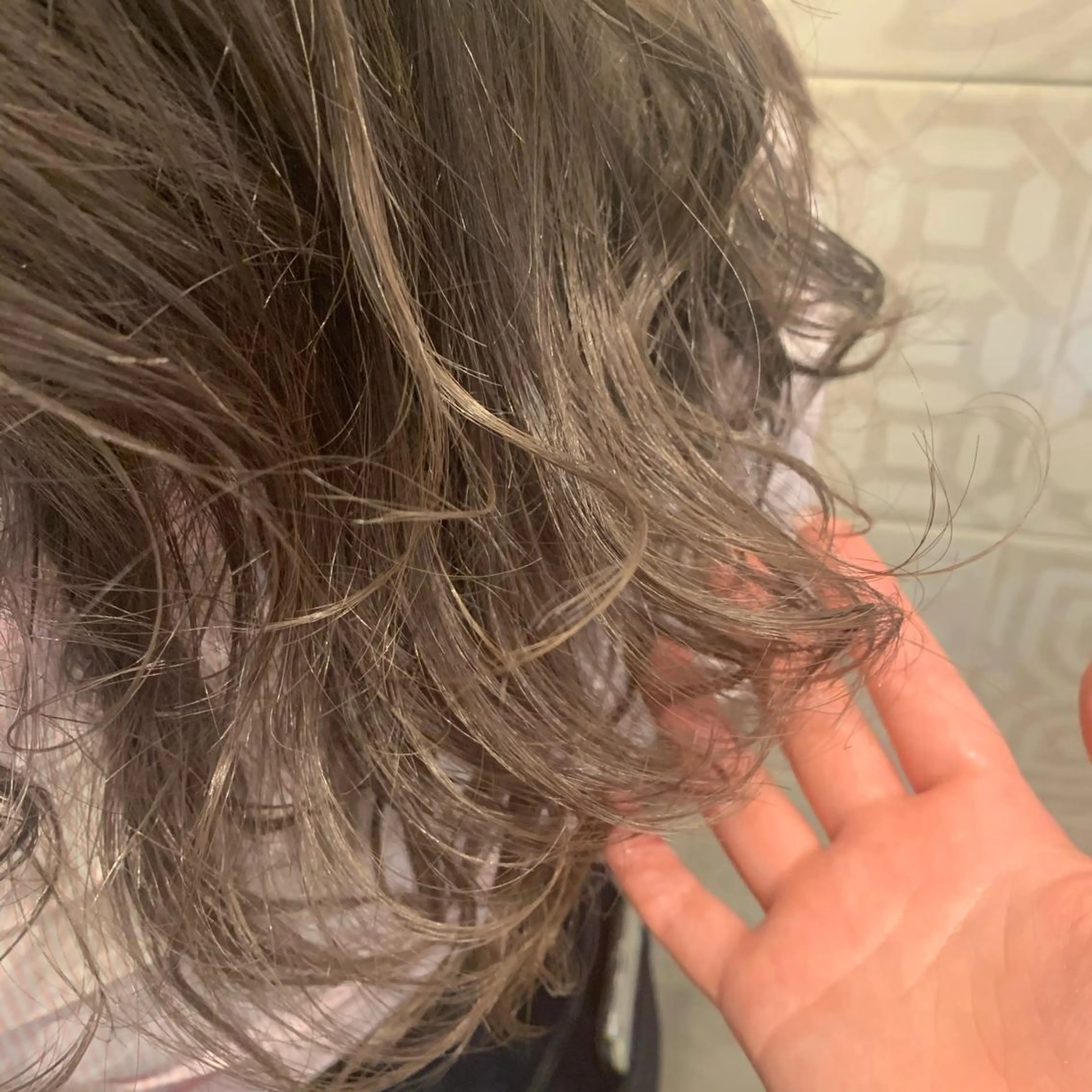 ミディアム カラー Tamagawa Sakiのヘアスタイル