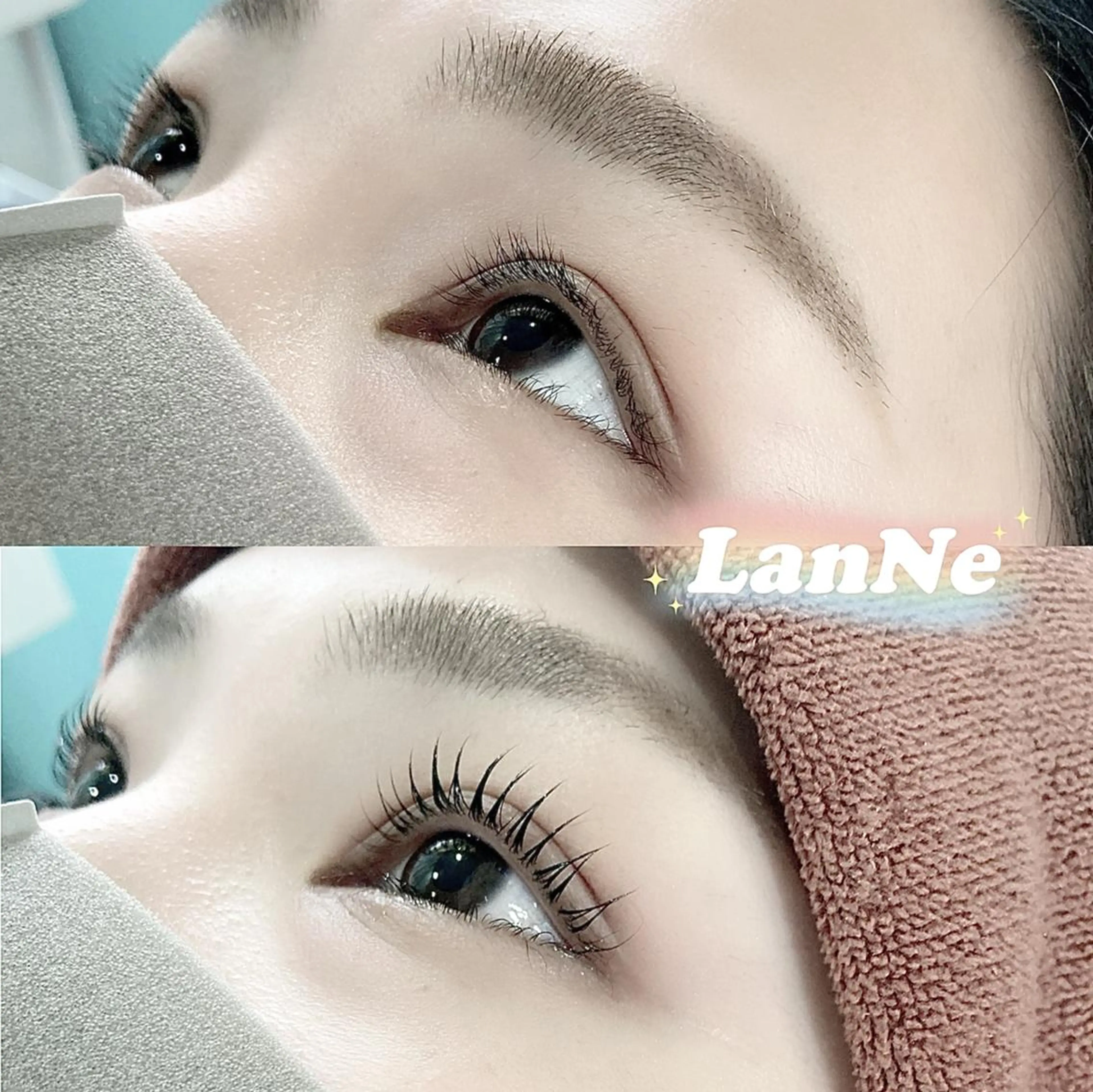 アイブロウ 🫧‪LanNe mimari🫧のマツエク・マツパデザイン